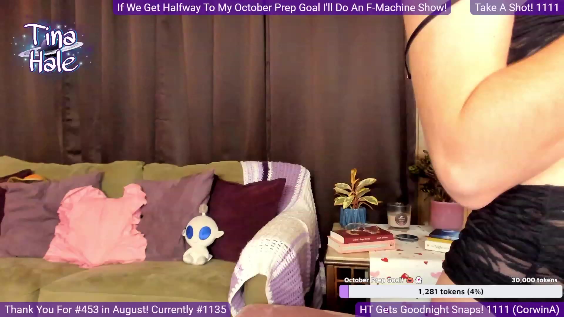 Gallery image thumbnail from TinaHale's myfreecams stream on, 09/02/2023, 06:29 image 17 of 20