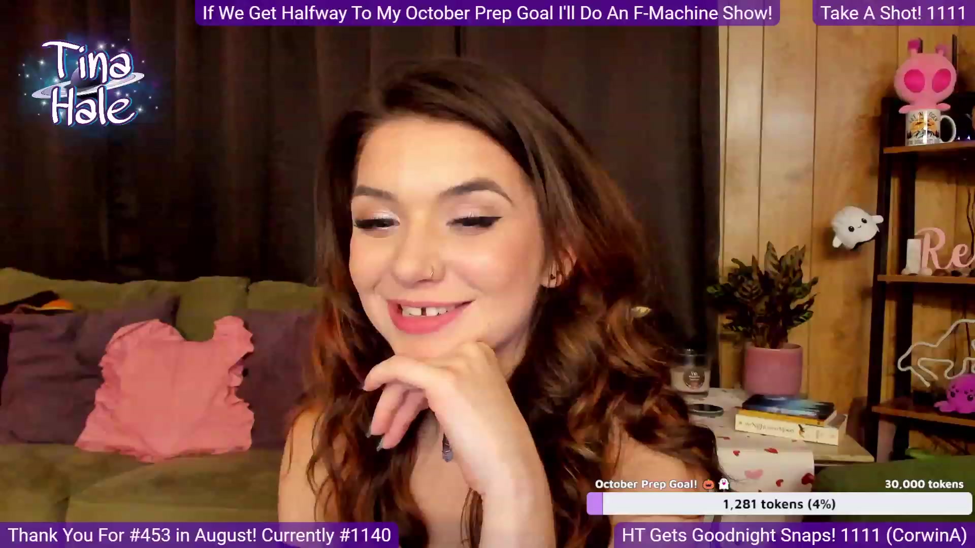 Gallery image thumbnail from TinaHale's myfreecams stream on, 09/02/2023, 06:29 image 16 of 20