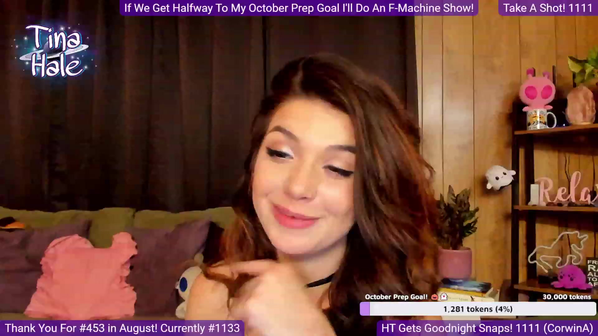 Gallery image thumbnail from TinaHale's myfreecams stream on, 09/02/2023, 06:29 image 20 of 20