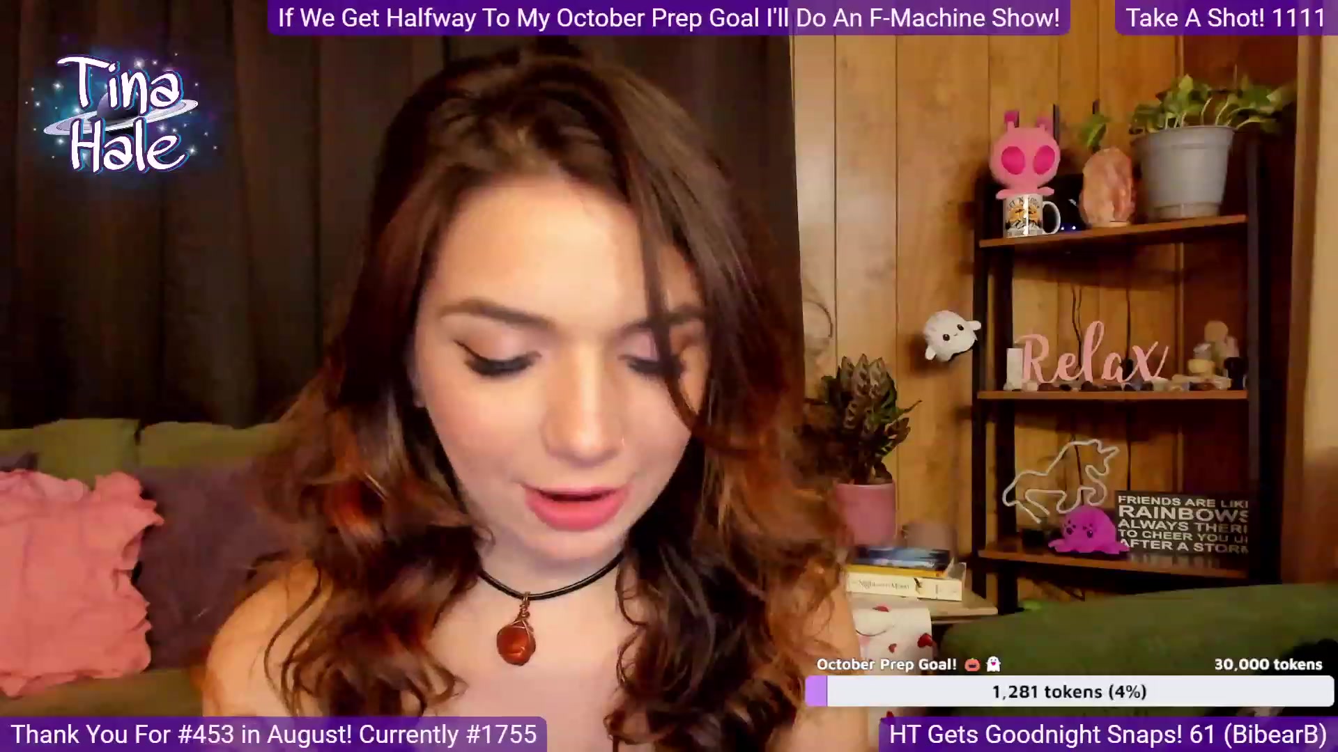 Gallery image thumbnail from TinaHale's myfreecams stream on, 09/03/2023, 05:07 image 2 of 20
