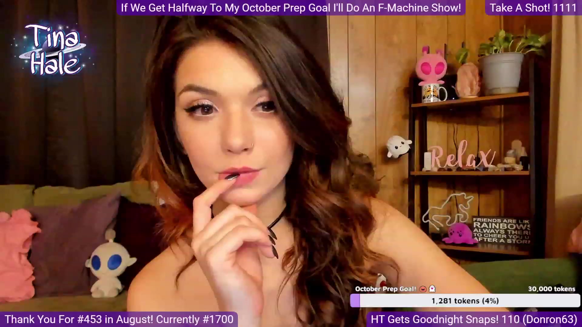 Gallery image thumbnail from TinaHale's myfreecams stream on, 09/03/2023, 05:07 image 14 of 20