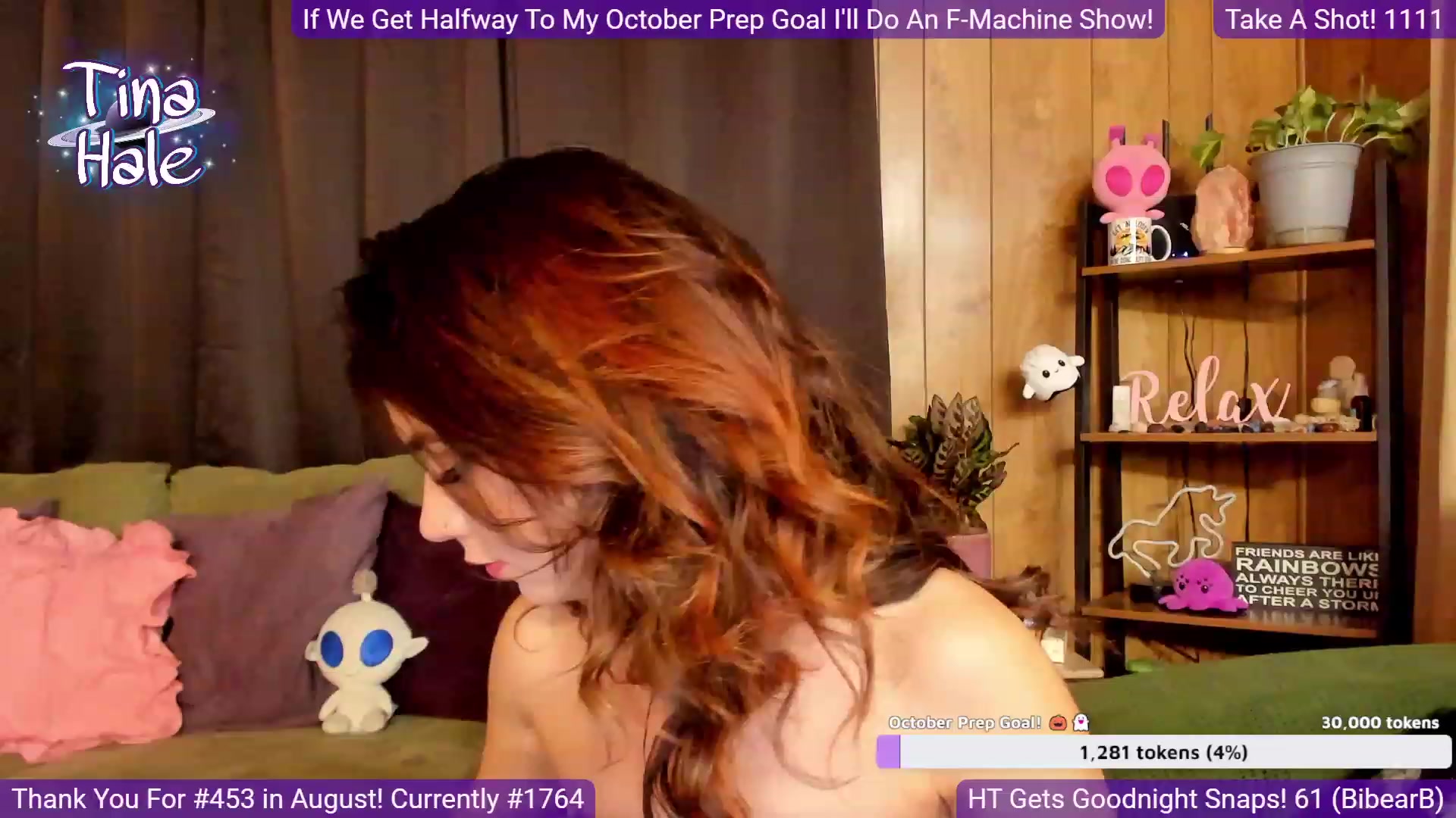 Gallery image thumbnail from TinaHale's myfreecams stream on, 09/03/2023, 05:07 image 8 of 20