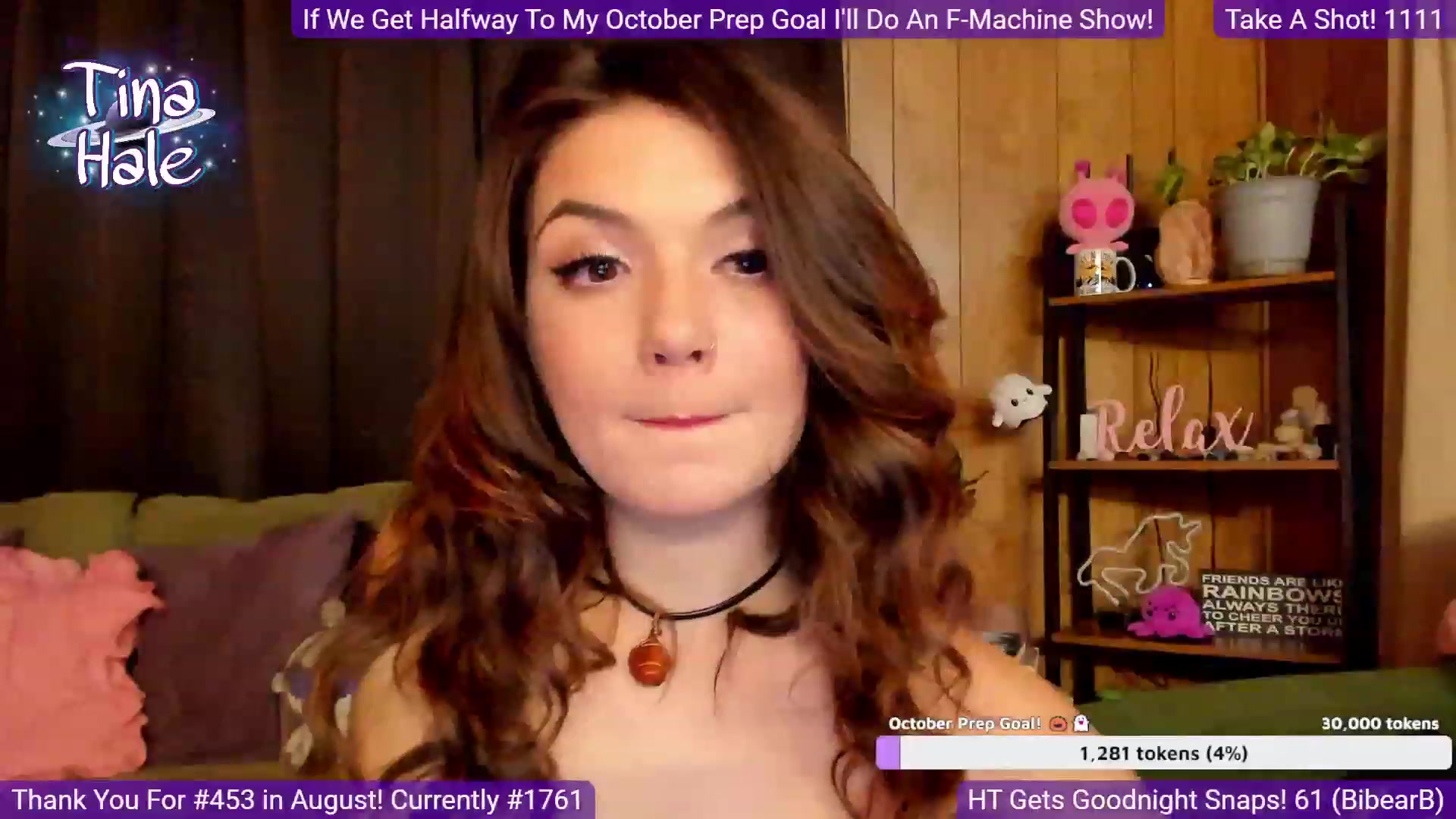 Gallery image thumbnail from TinaHale's myfreecams stream on, 09/03/2023, 05:07 image 6 of 20