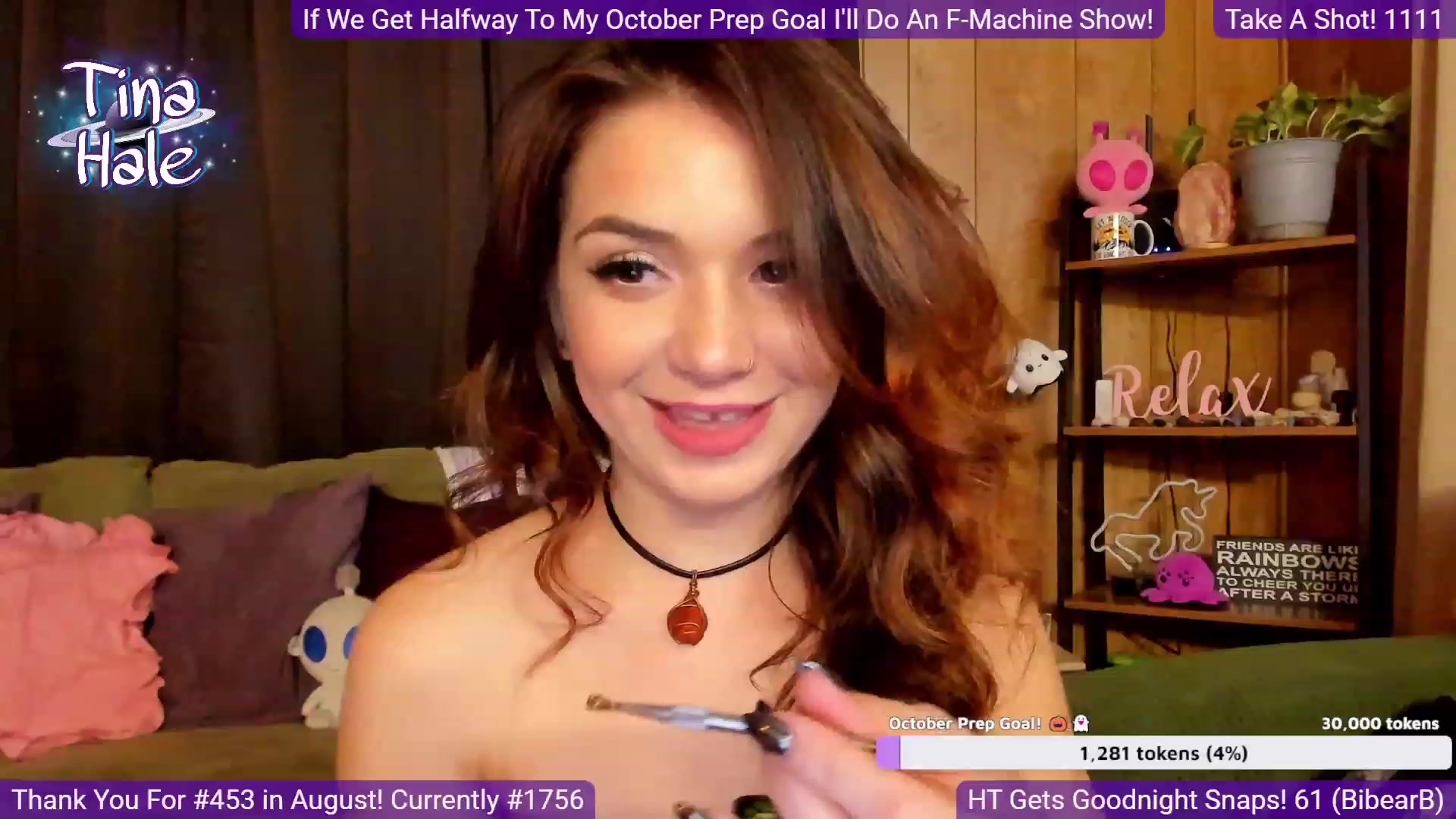 Gallery image thumbnail from TinaHale's myfreecams stream on, 09/03/2023, 05:07 image 3 of 20