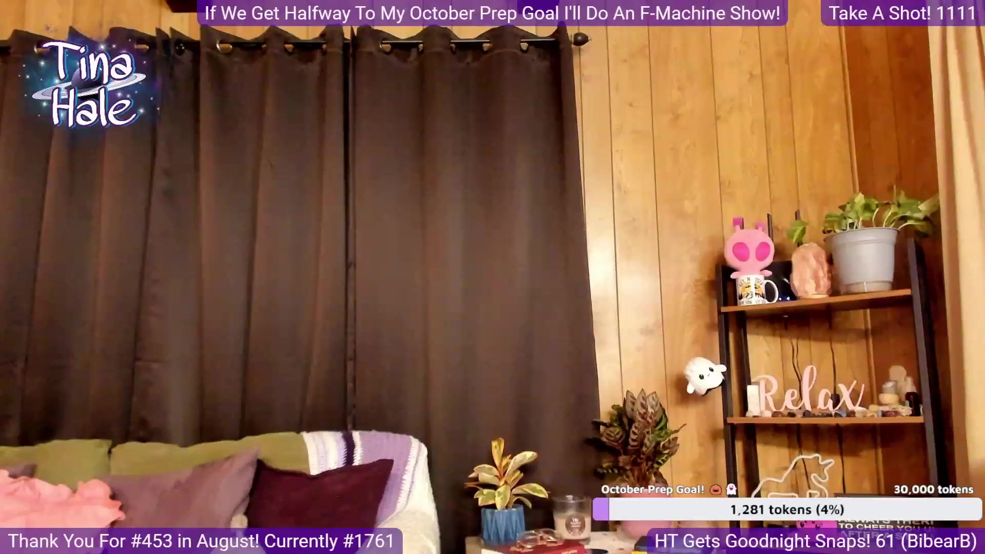 Gallery image thumbnail from TinaHale's myfreecams stream on, 09/03/2023, 05:07 image 5 of 20