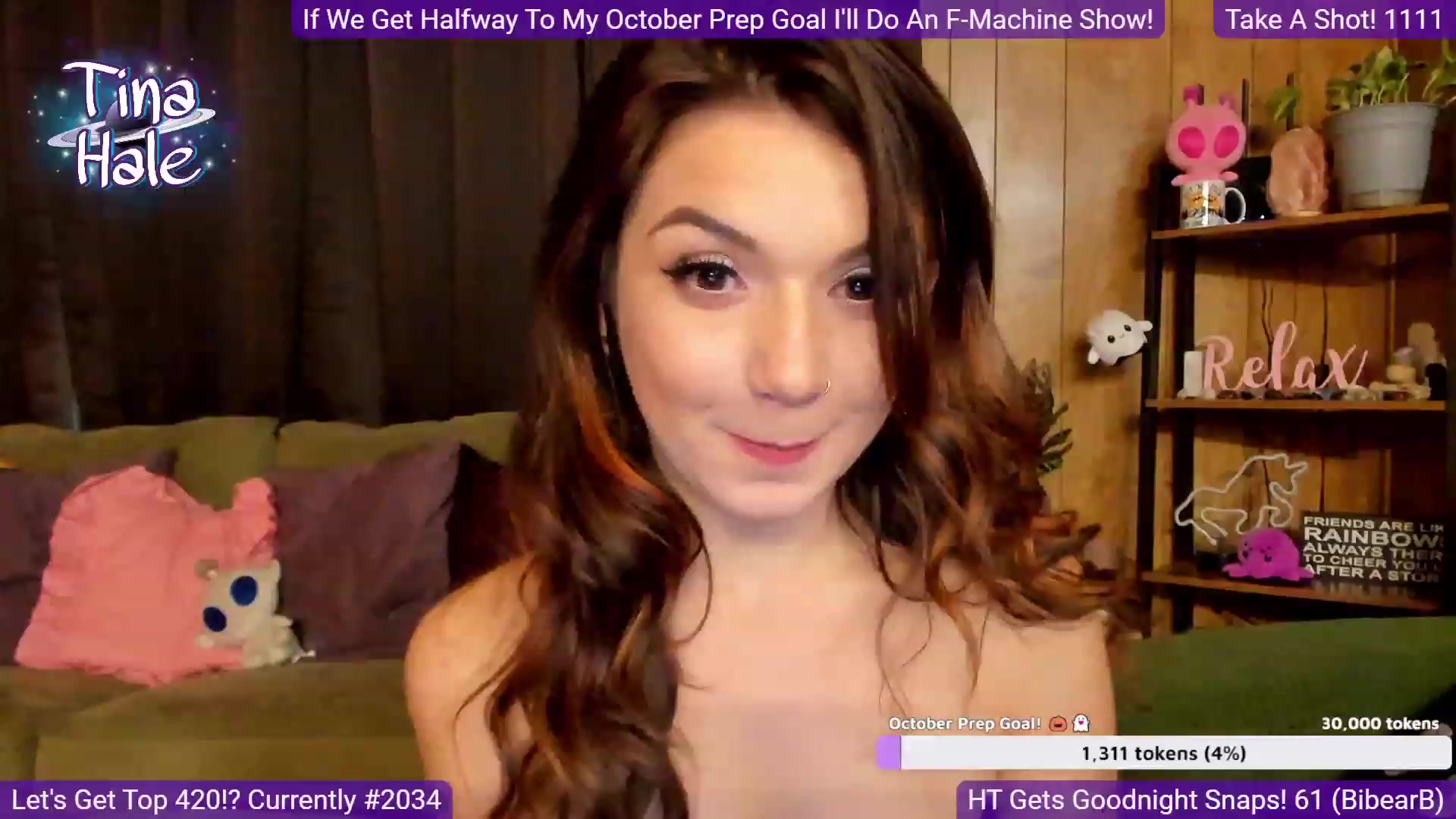 Gallery image thumbnail from TinaHale's myfreecams stream on, 09/04/2023, 03:54 image 20 of 20