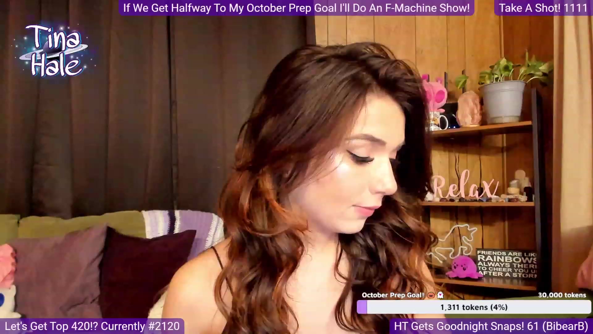 Gallery image thumbnail from TinaHale's myfreecams stream on, 09/04/2023, 03:54 image 15 of 20