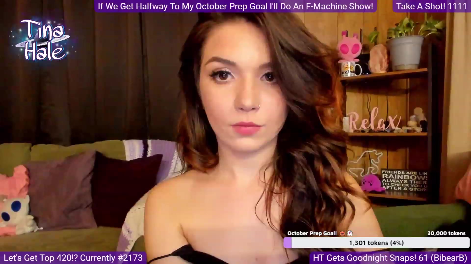Gallery image thumbnail from TinaHale's myfreecams stream on, 09/04/2023, 03:54 image 5 of 20