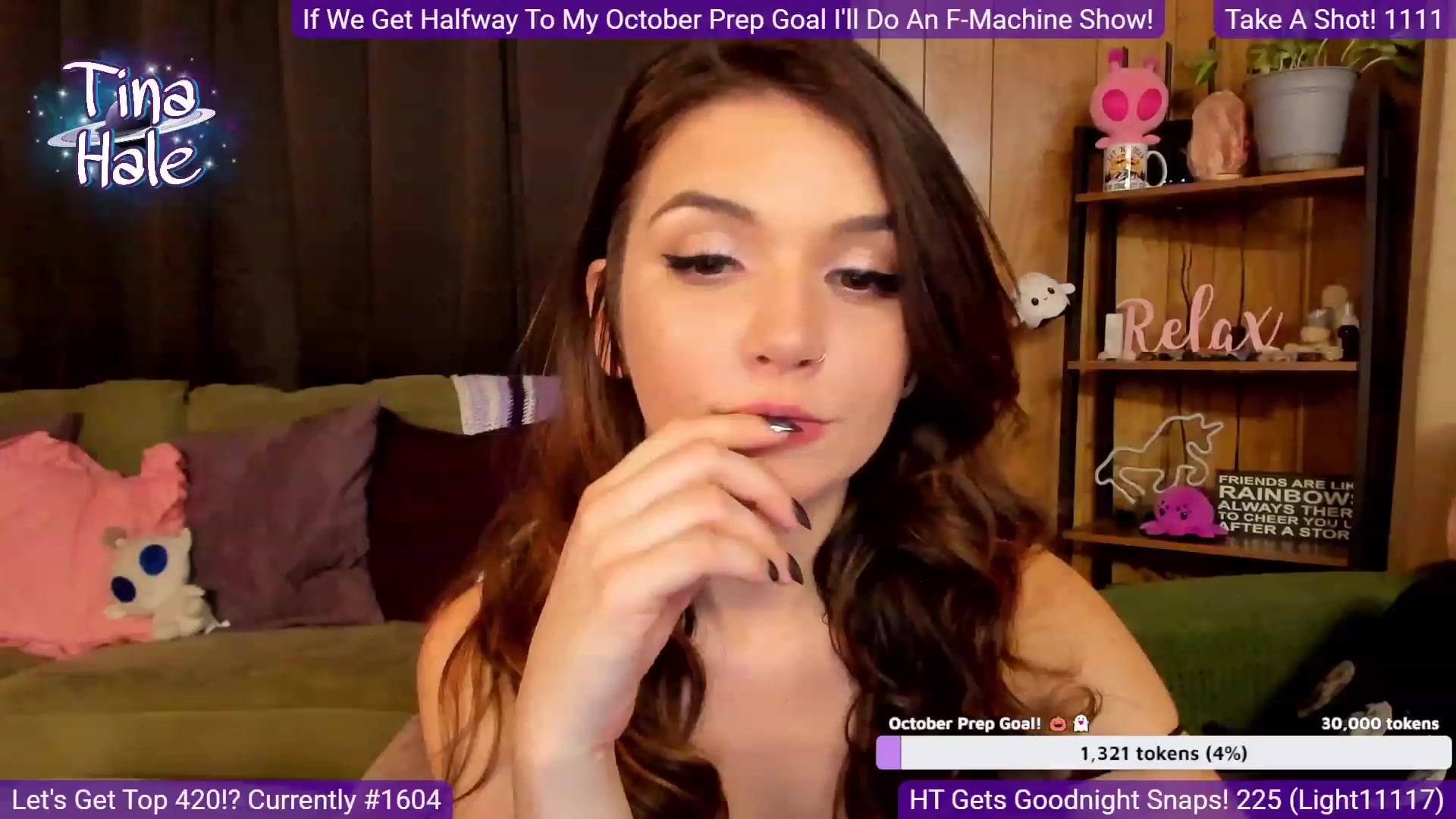 Gallery image thumbnail from TinaHale's myfreecams stream on, 09/04/2023, 06:19 image 4 of 20