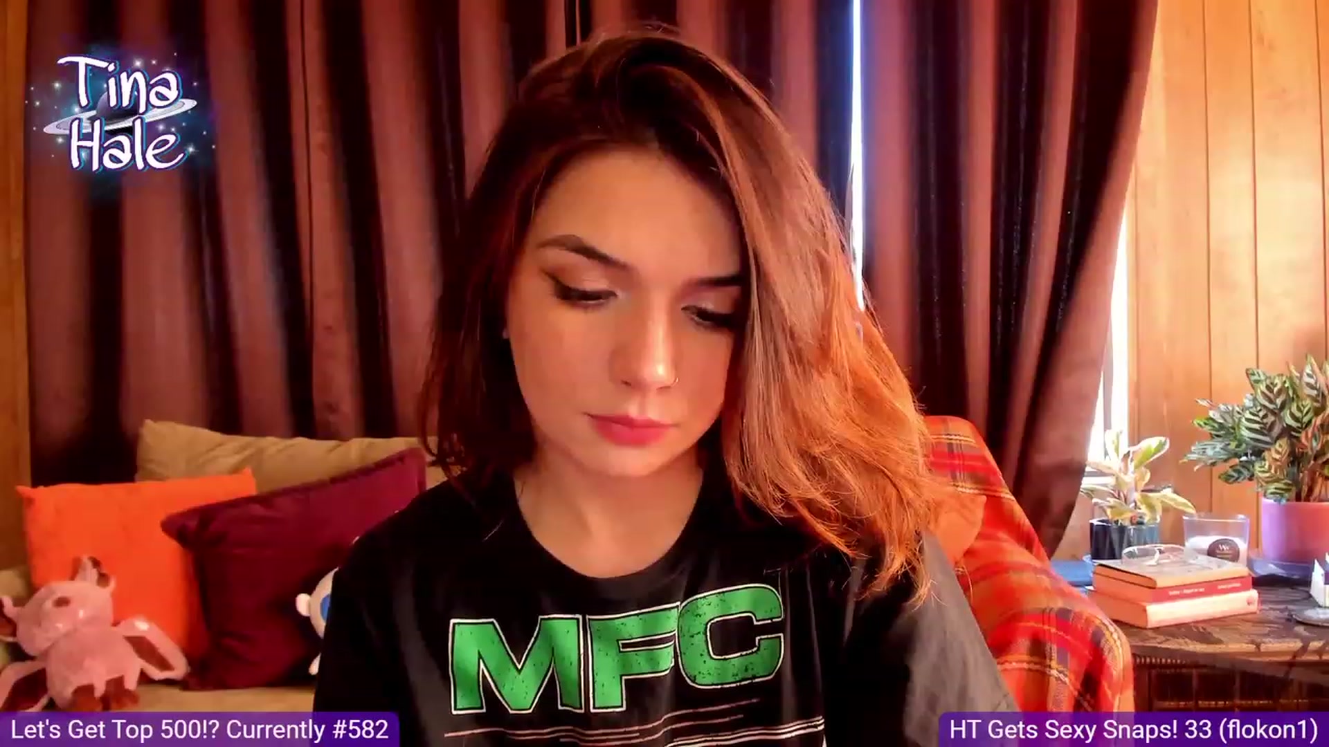Gallery image thumbnail from TinaHale's myfreecams stream on, 09/28/2023, 23:11 image 9 of 20