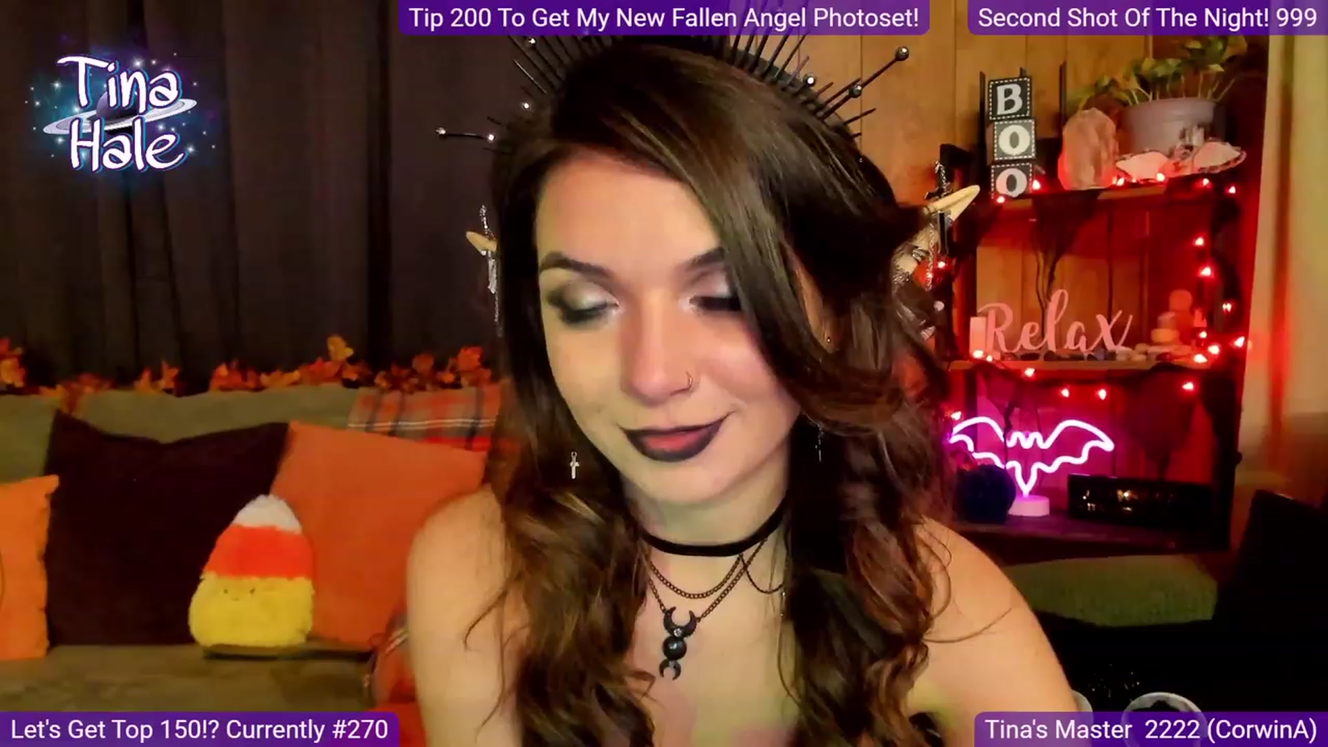 Gallery image thumbnail from TinaHale's myfreecams stream on, 10/02/2023, 06:15 image 9 of 20