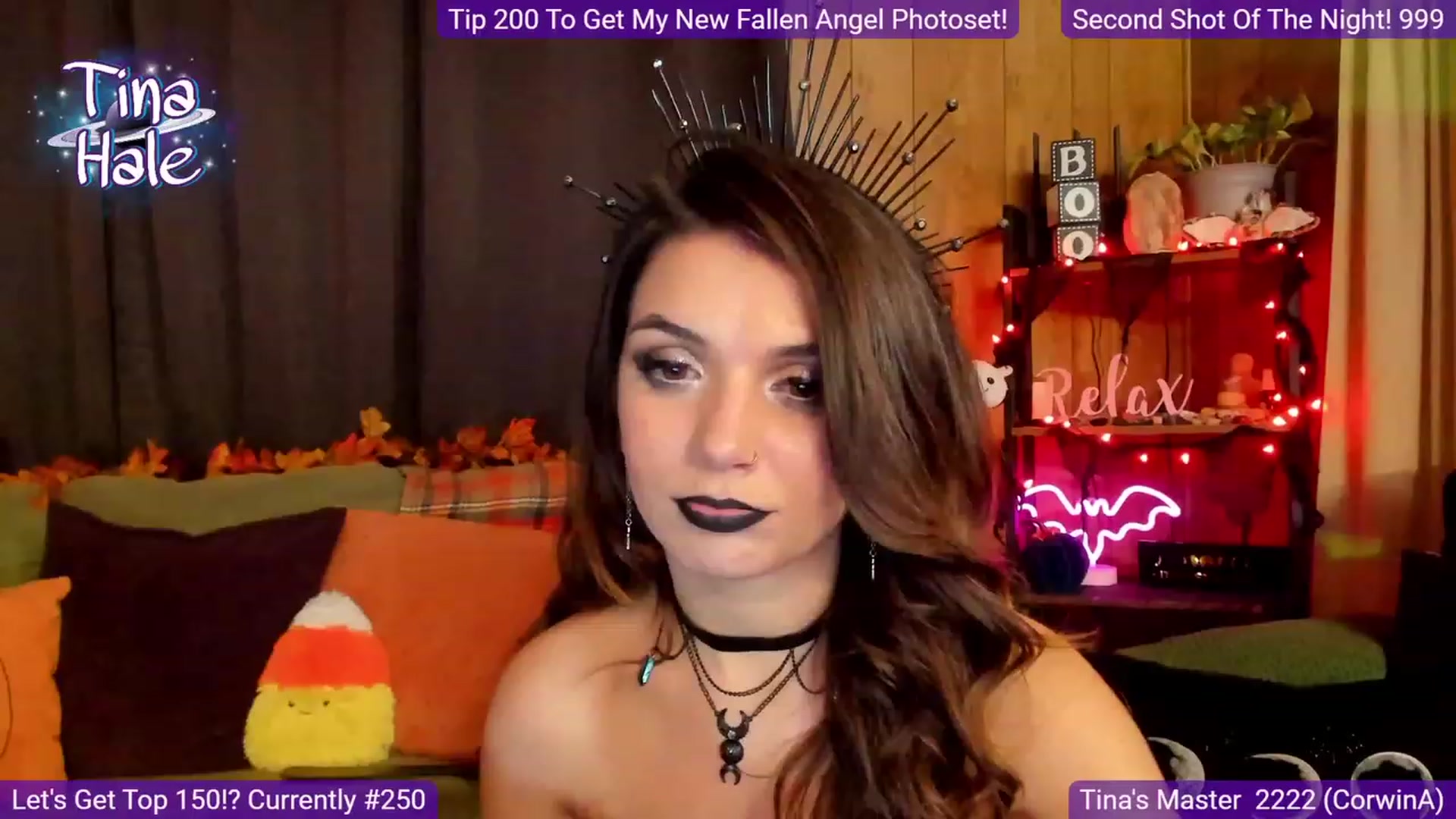 Gallery image thumbnail from TinaHale's myfreecams stream on, 10/02/2023, 06:15 image 19 of 20