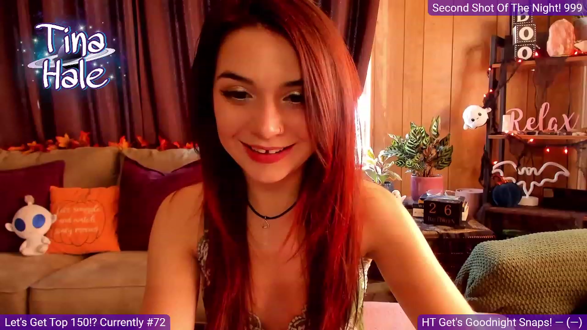 Gallery image thumbnail from TinaHale's myfreecams stream on, 10/05/2023, 22:32 image 4 of 20