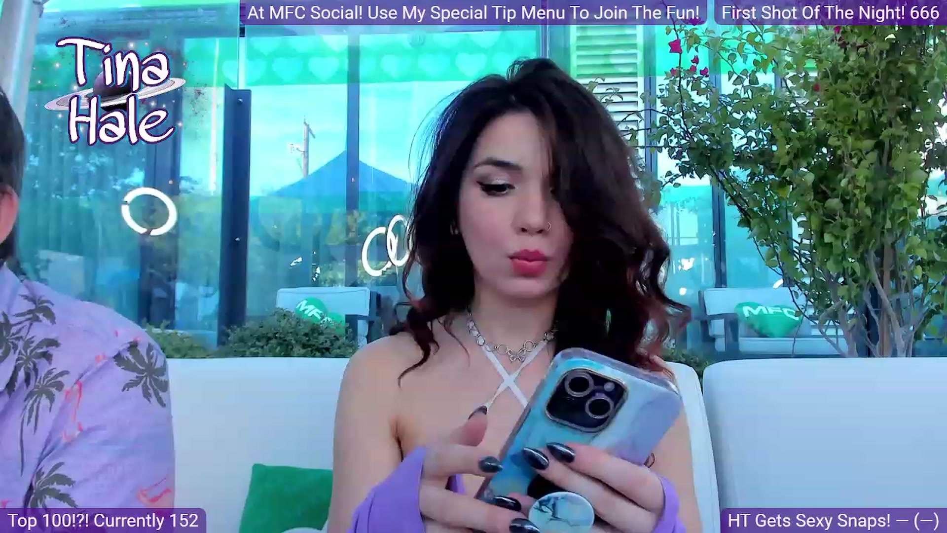 Gallery image thumbnail from TinaHale's myfreecams stream on, 10/11/2023, 24:08 image 6 of 20