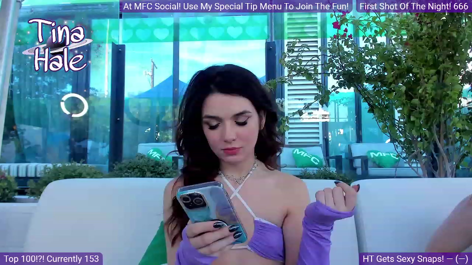 Gallery image thumbnail from TinaHale's myfreecams stream on, 10/11/2023, 24:08 image 8 of 20