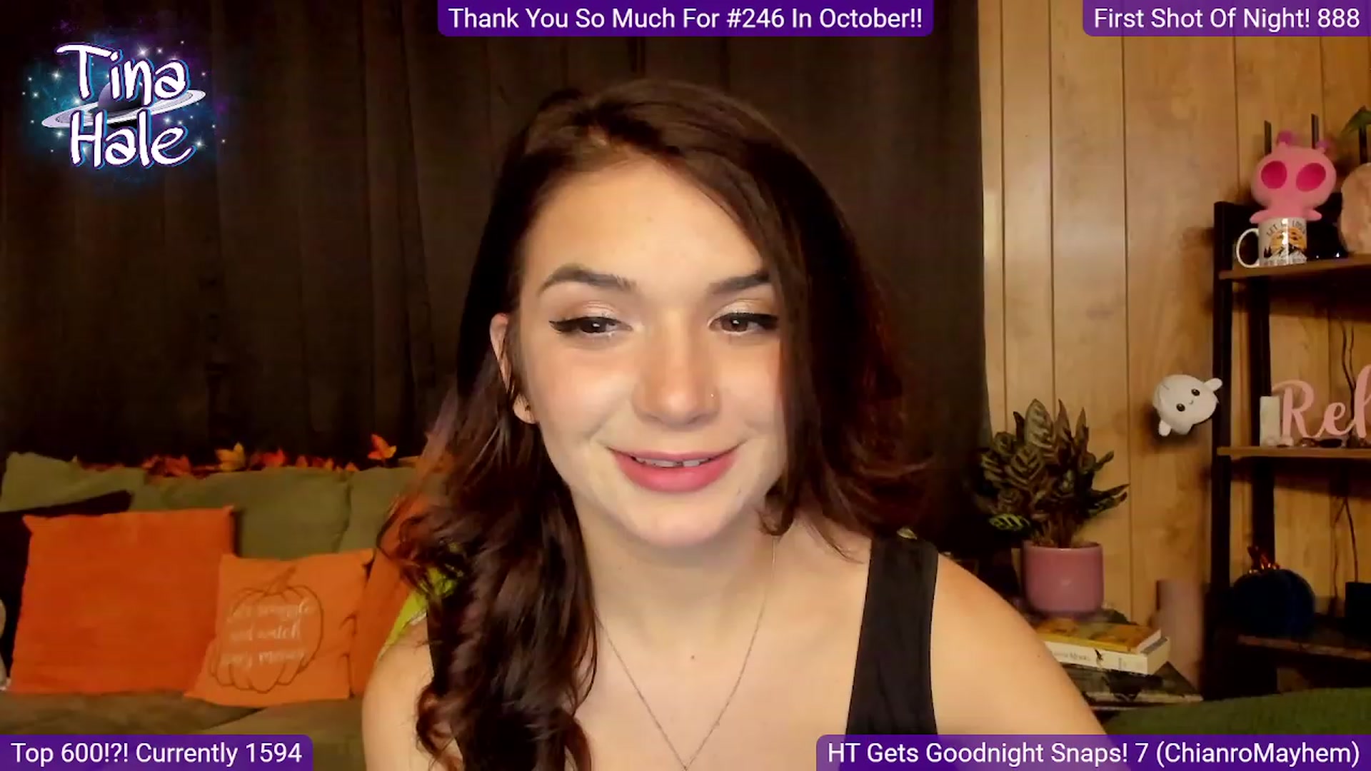 Gallery image thumbnail from TinaHale's myfreecams stream on, 11/15/2023, 05:45 image 2 of 20