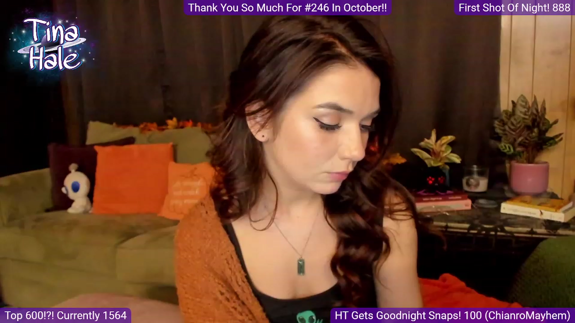 Gallery image thumbnail from TinaHale's myfreecams stream on, 11/15/2023, 05:45 image 14 of 20