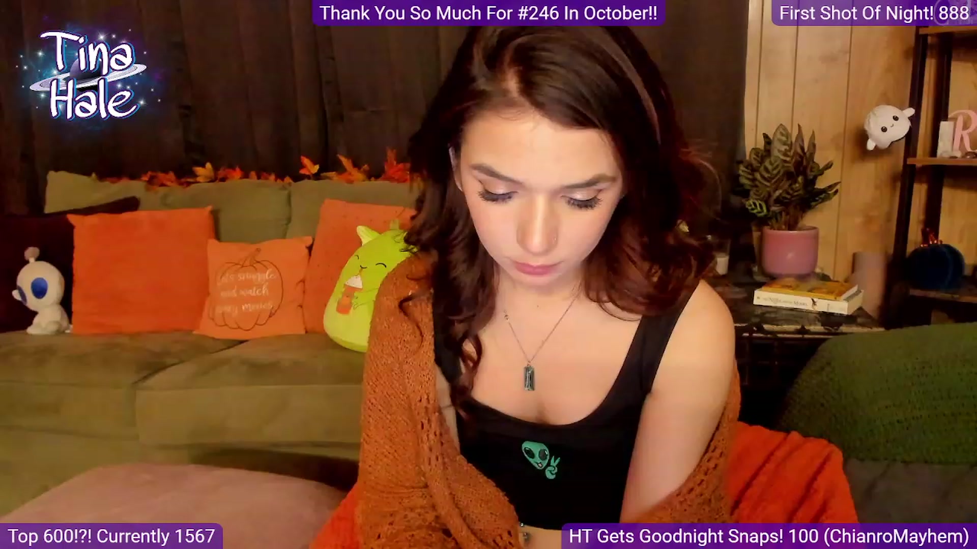 Gallery image thumbnail from TinaHale's myfreecams stream on, 11/15/2023, 05:45 image 17 of 20
