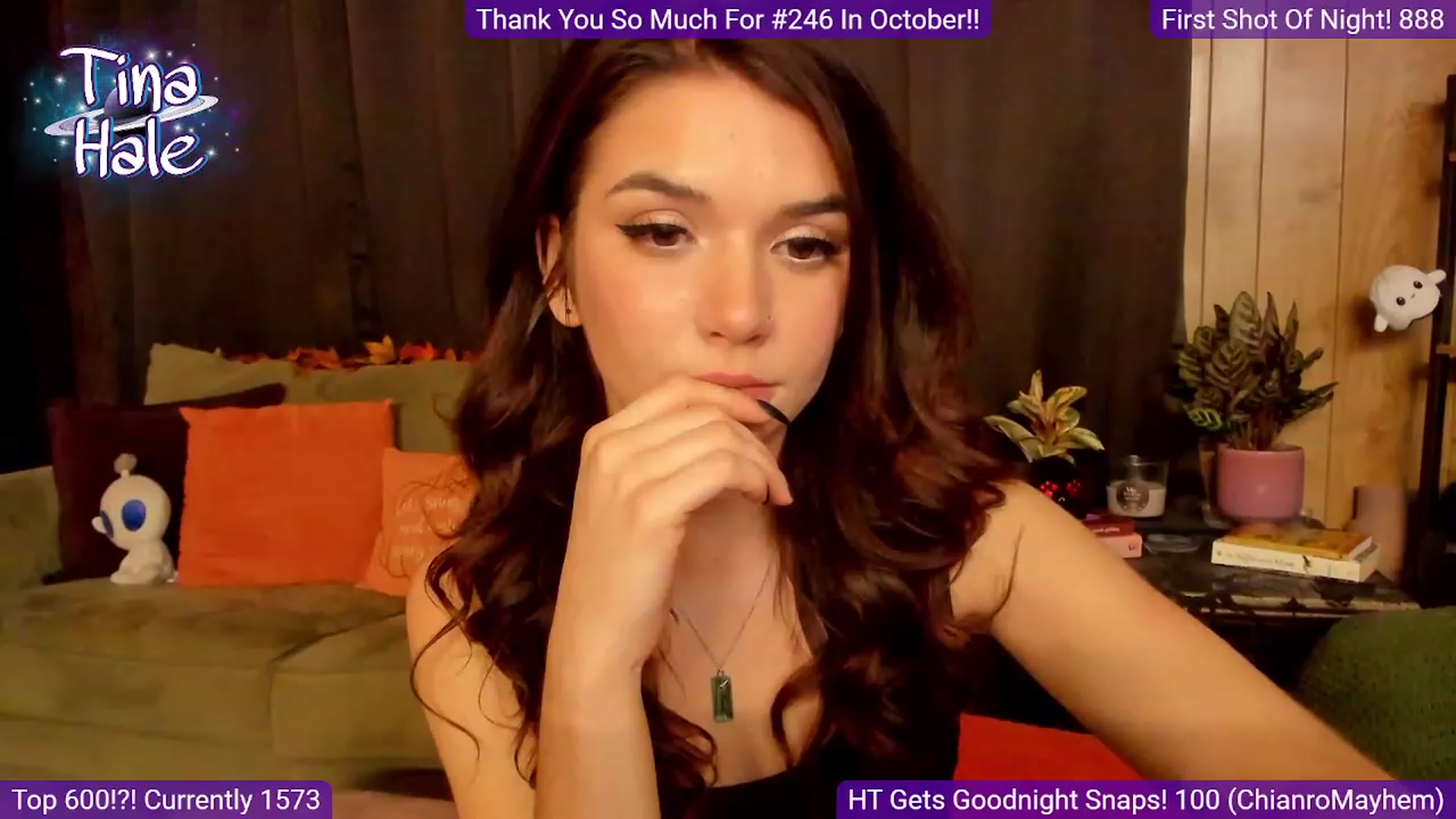 Gallery image thumbnail from TinaHale's myfreecams stream on, 11/15/2023, 05:45 image 6 of 20