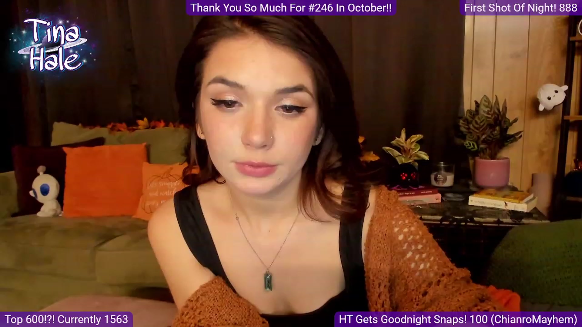 Gallery image thumbnail from TinaHale's myfreecams stream on, 11/15/2023, 05:45 image 12 of 20