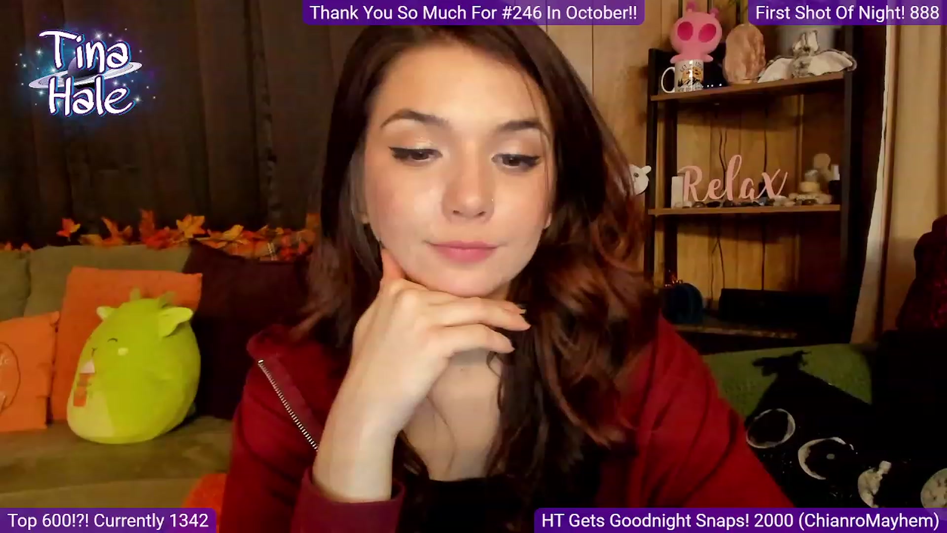 Gallery image thumbnail from TinaHale's myfreecams stream on, 11/16/2023, 07:02 image 19 of 20