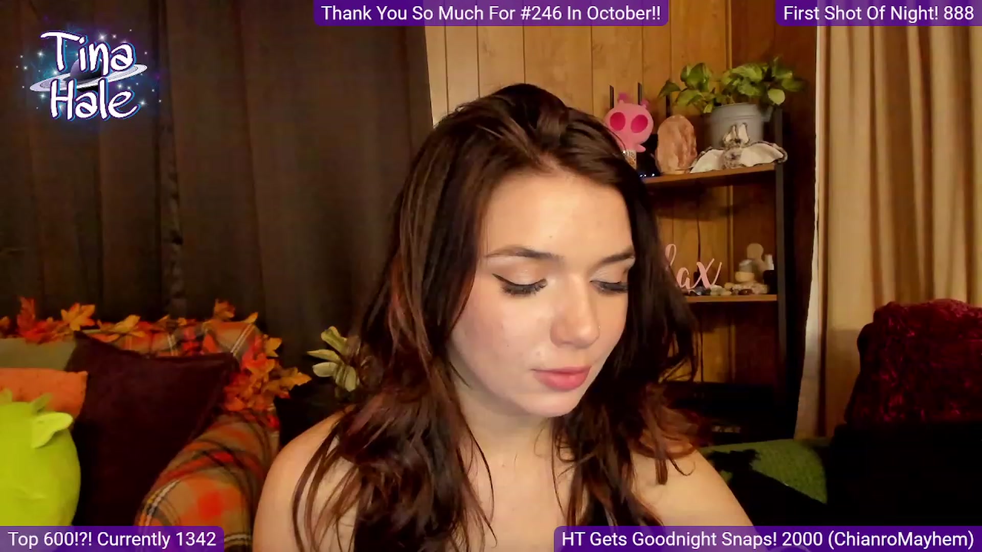 Gallery image thumbnail from TinaHale's myfreecams stream on, 11/16/2023, 07:57 image 13 of 20