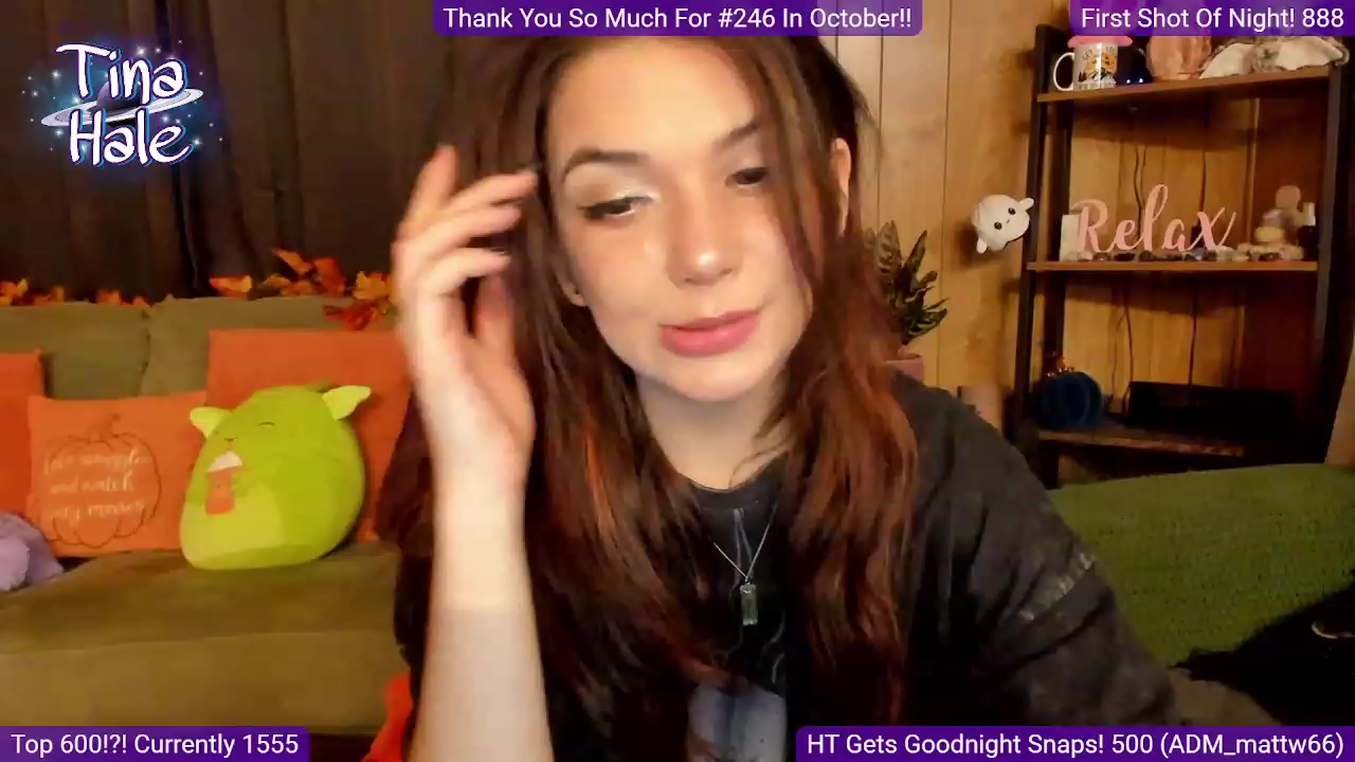 Gallery image thumbnail from TinaHale's myfreecams stream on, 11/19/2023, 05:31 image 9 of 20