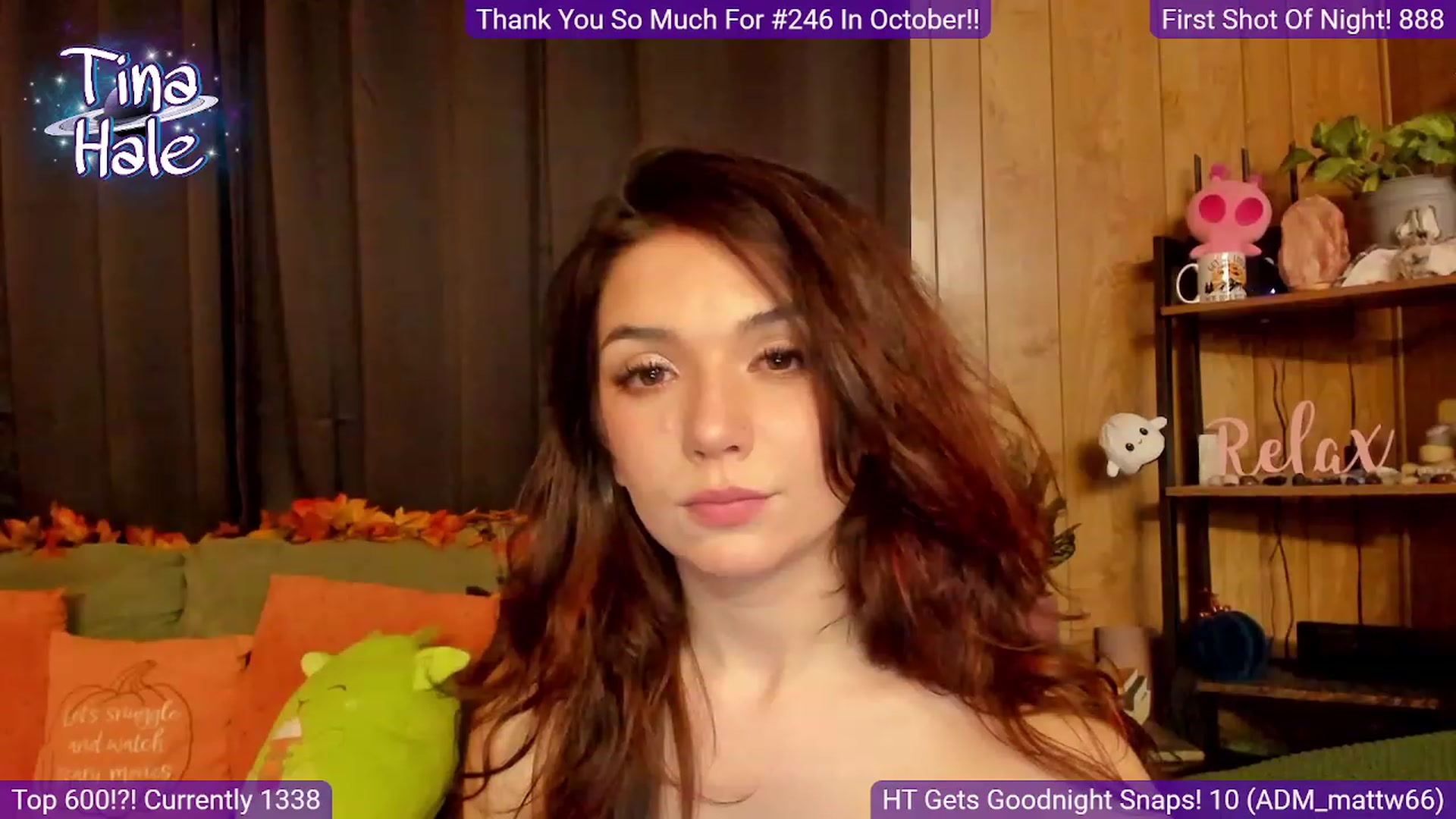 Gallery image thumbnail from TinaHale's myfreecams stream on, 11/22/2023, 05:37 image 13 of 20