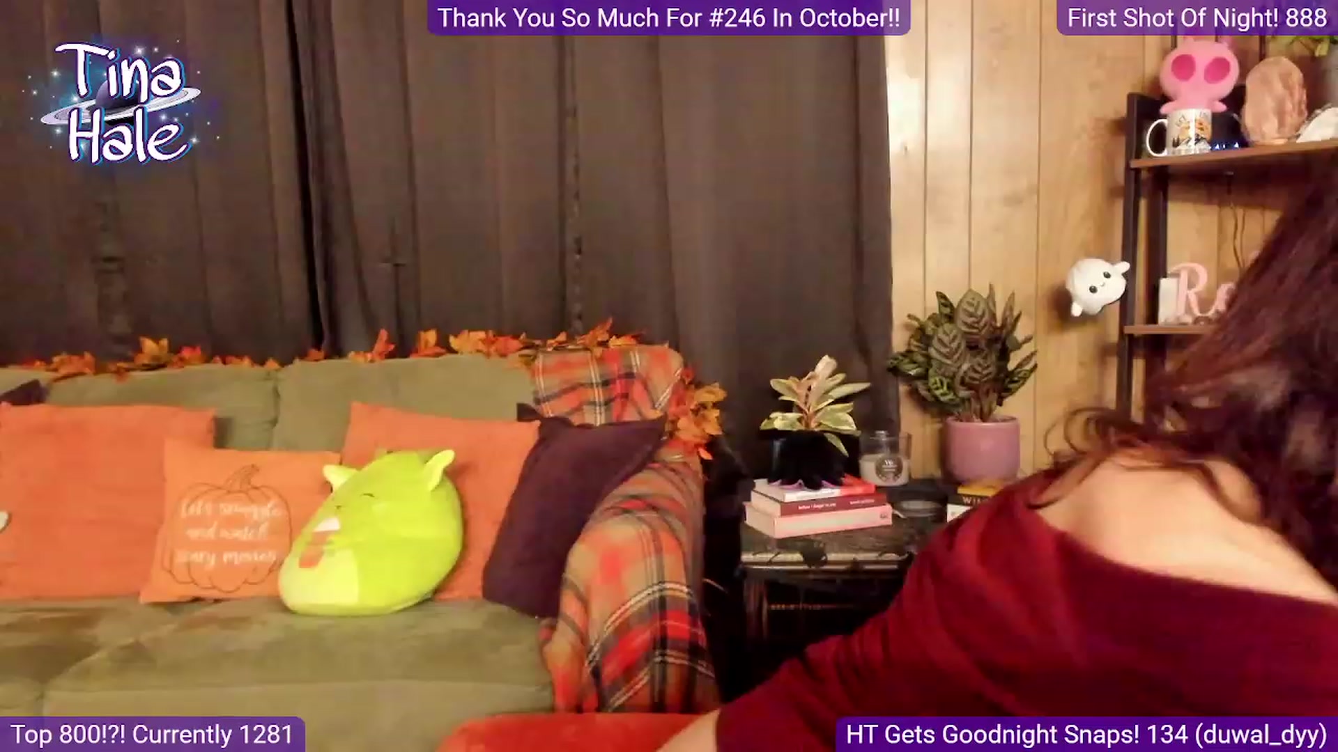 Gallery image thumbnail from TinaHale's myfreecams stream on, 11/25/2023, 08:18 image 4 of 20