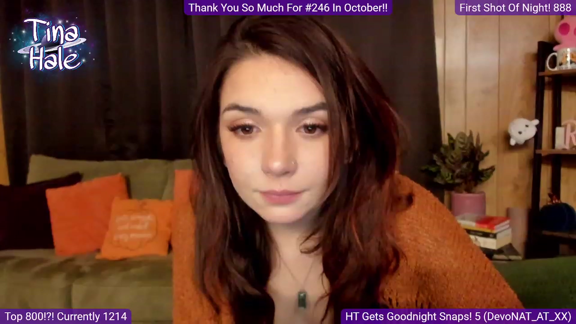 Gallery image thumbnail from TinaHale's myfreecams stream on, 11/29/2023, 05:10 image 4 of 20