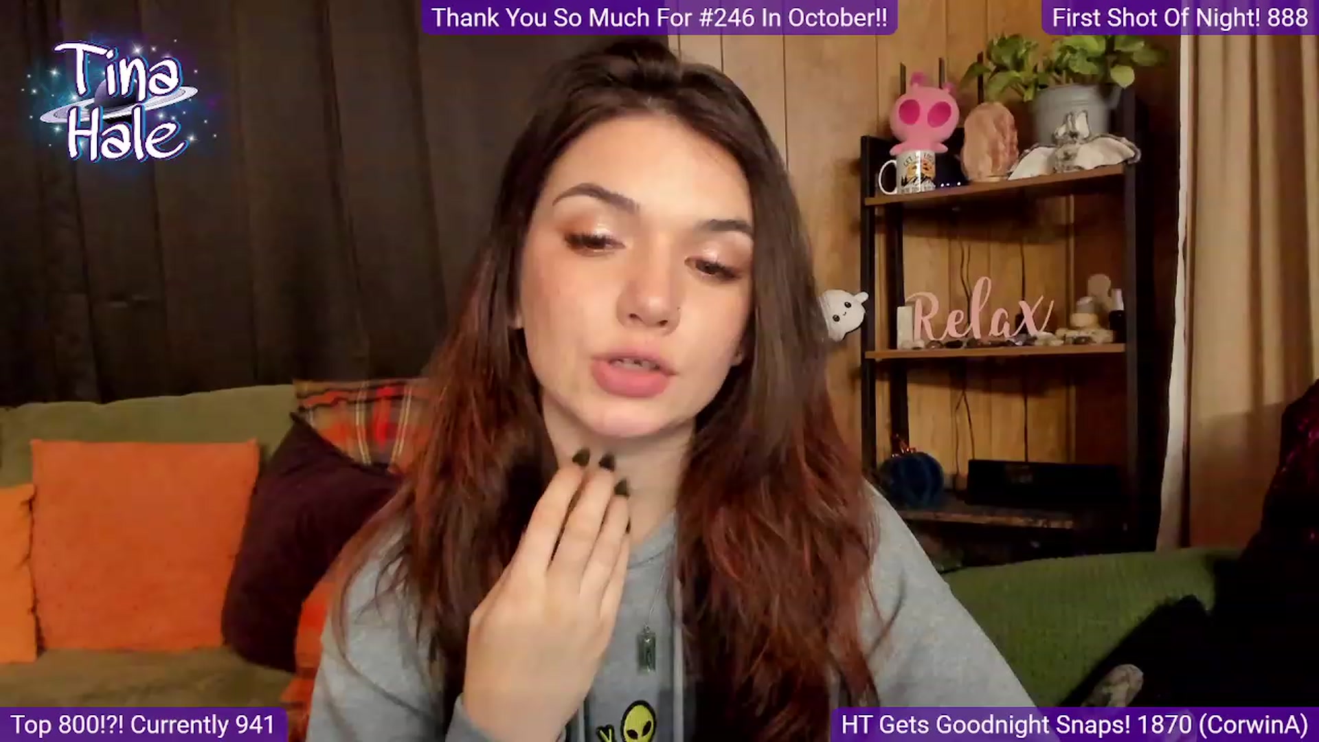 Gallery image thumbnail from TinaHale's myfreecams stream on, 12/01/2023, 07:06 image 18 of 20