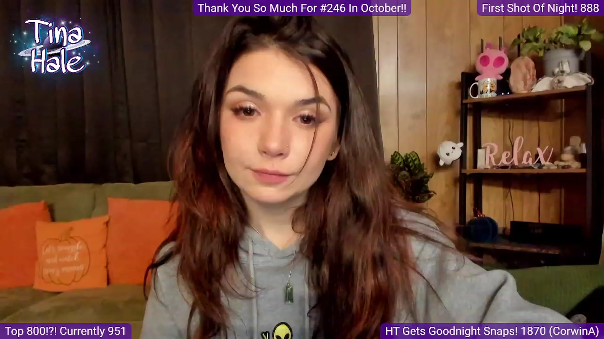 Gallery image thumbnail from TinaHale's myfreecams stream on, 12/01/2023, 07:06 image 7 of 20