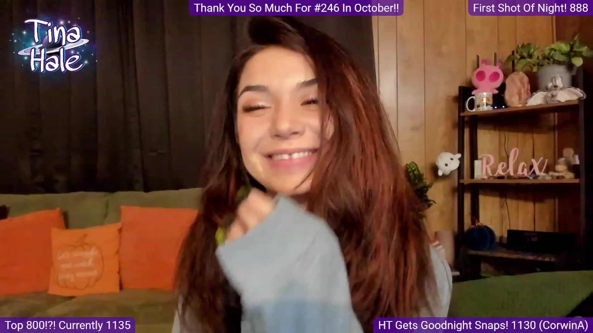 Gallery image thumbnail from TinaHale's myfreecams stream on, 12/01/2023, 07:06 image 2 of 20
