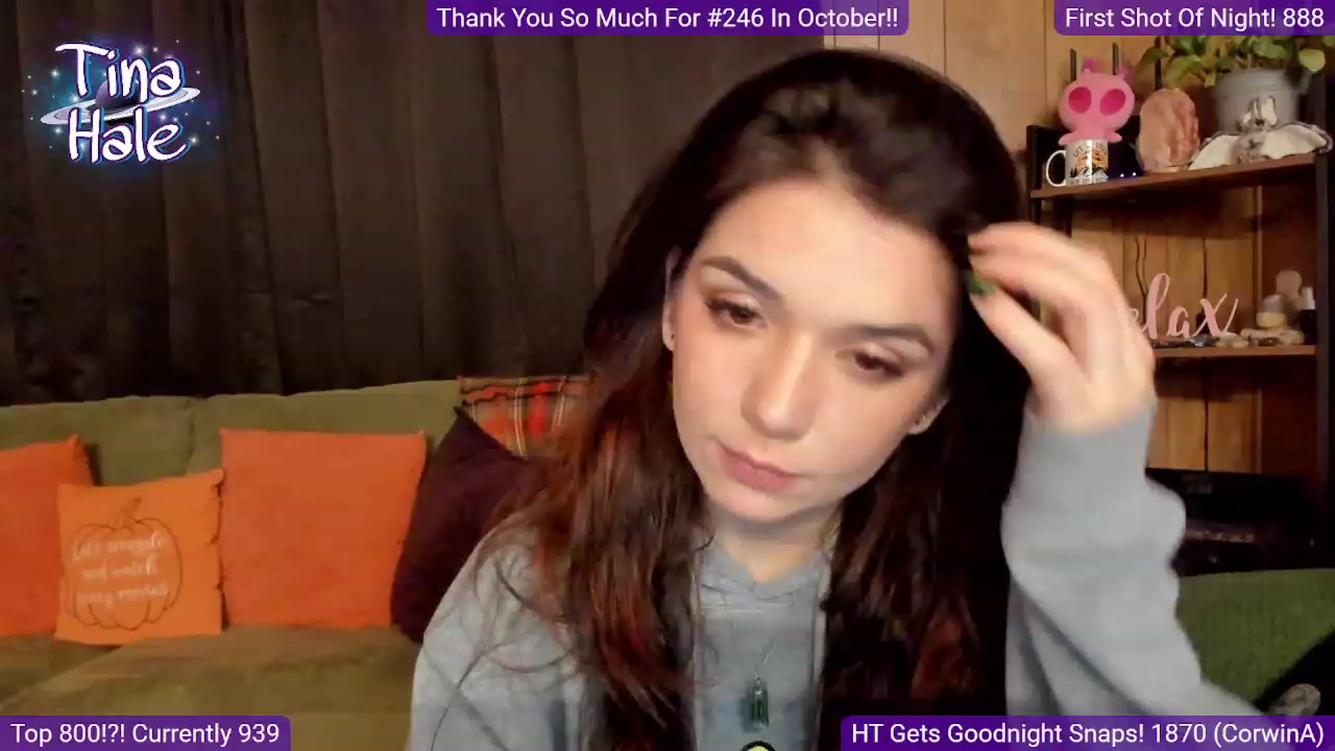 Gallery image thumbnail from TinaHale's myfreecams stream on, 12/01/2023, 07:06 image 17 of 20