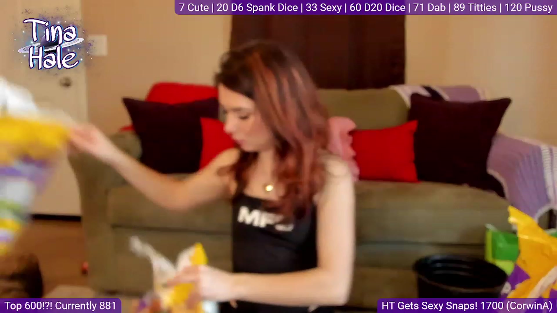 Gallery image thumbnail from TinaHale's myfreecams stream on, 01/08/2024, 24:04 image 17 of 20