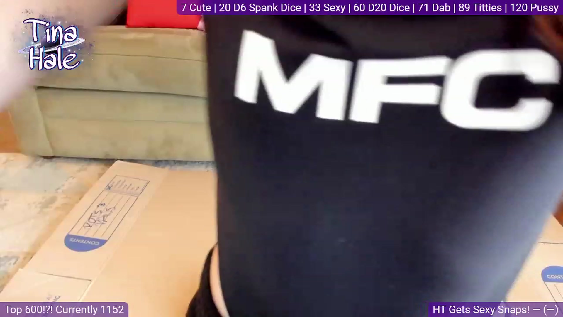 Gallery image thumbnail from TinaHale's myfreecams stream on, 01/08/2024, 24:04 image 4 of 20