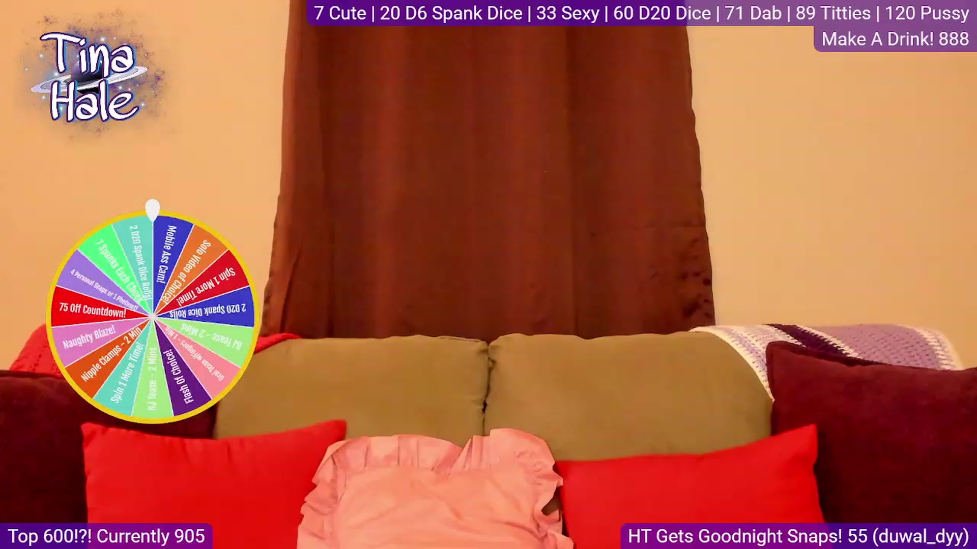 Gallery image thumbnail from TinaHale's myfreecams stream on, 01/08/2024, 05:44 image 8 of 20