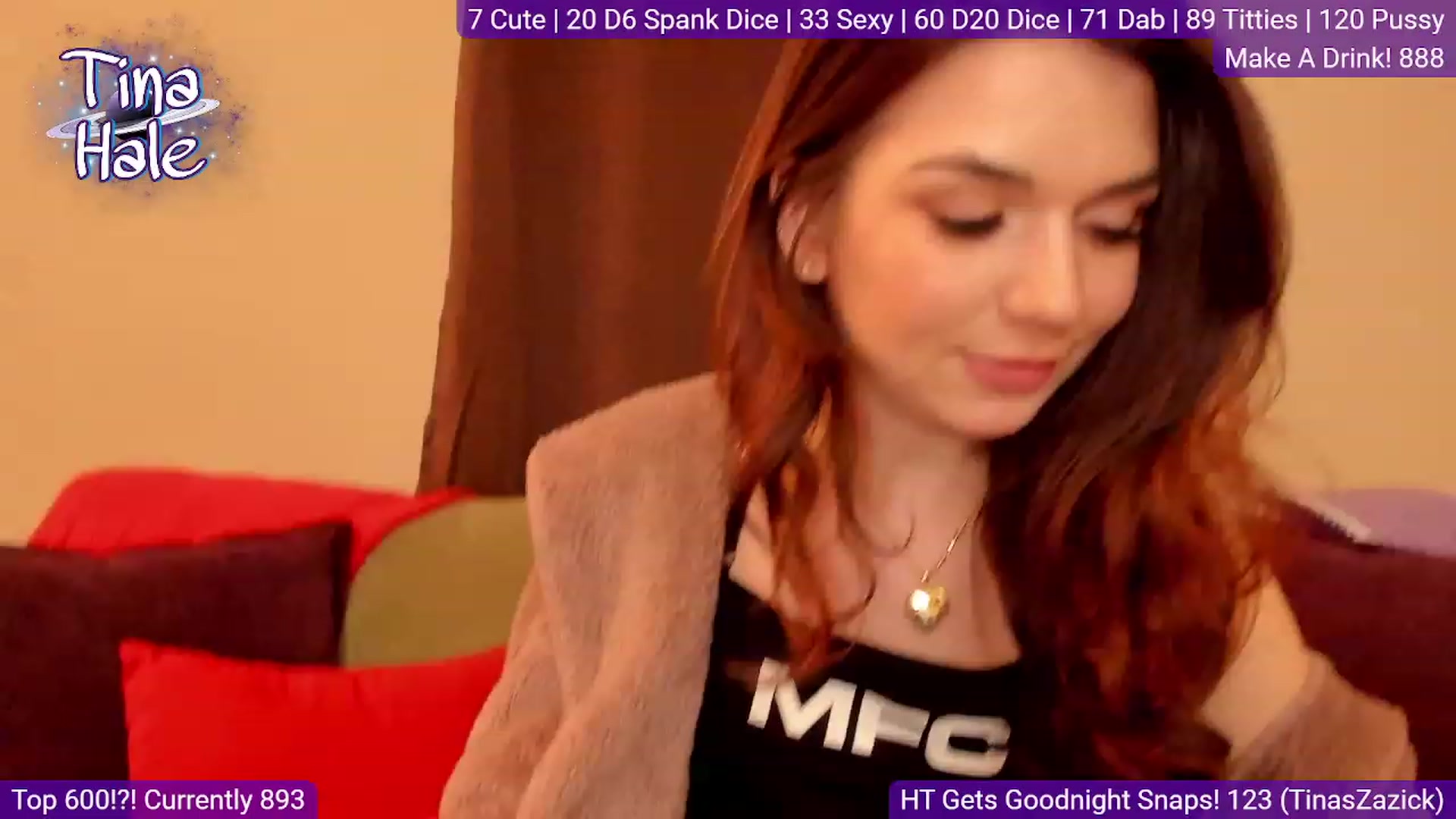 Gallery image thumbnail from TinaHale's myfreecams stream on, 01/08/2024, 05:44 image 19 of 20