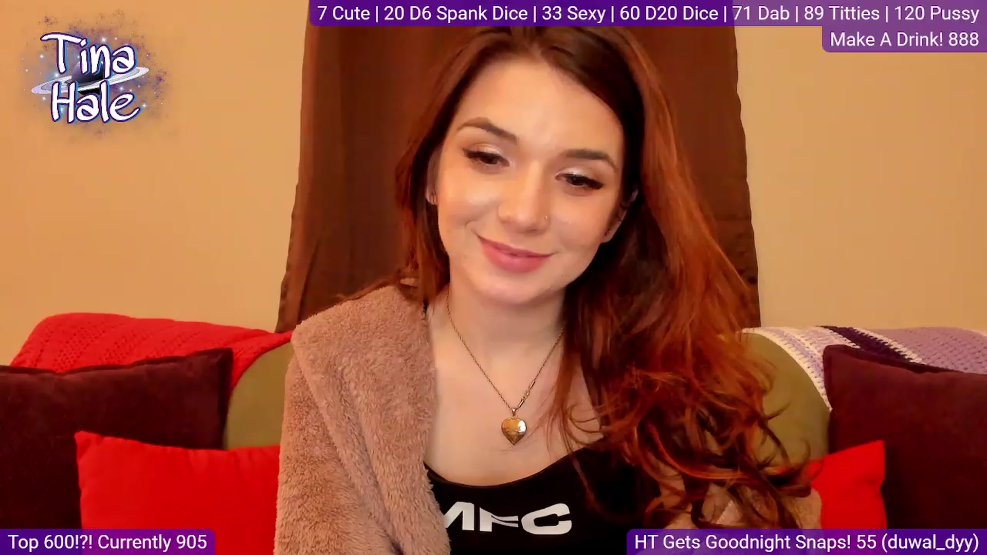 Gallery image thumbnail from TinaHale's myfreecams stream on, 01/08/2024, 05:44 image 16 of 20