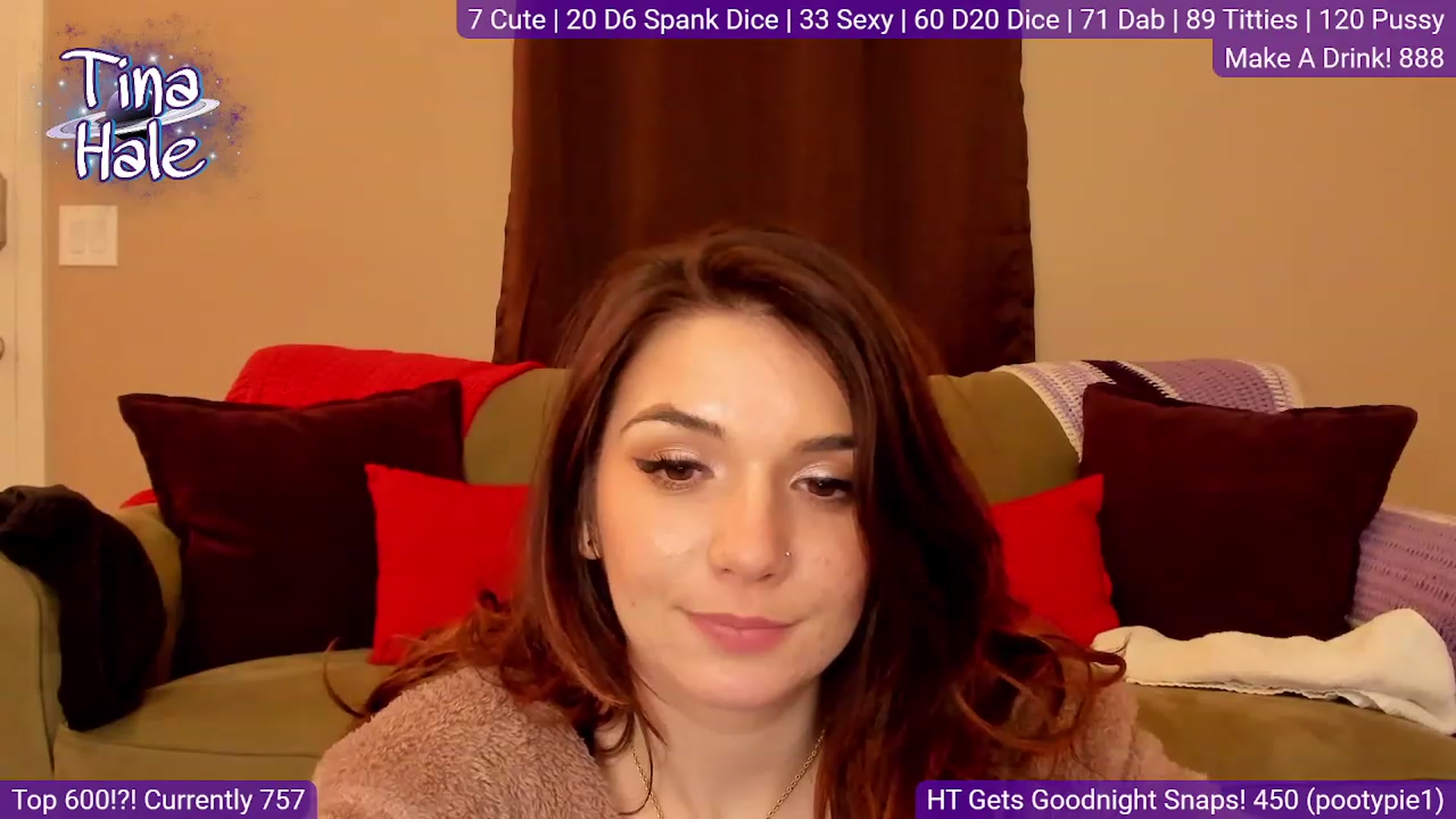 Gallery image thumbnail from TinaHale's myfreecams stream on, 01/08/2024, 07:01 image 12 of 20