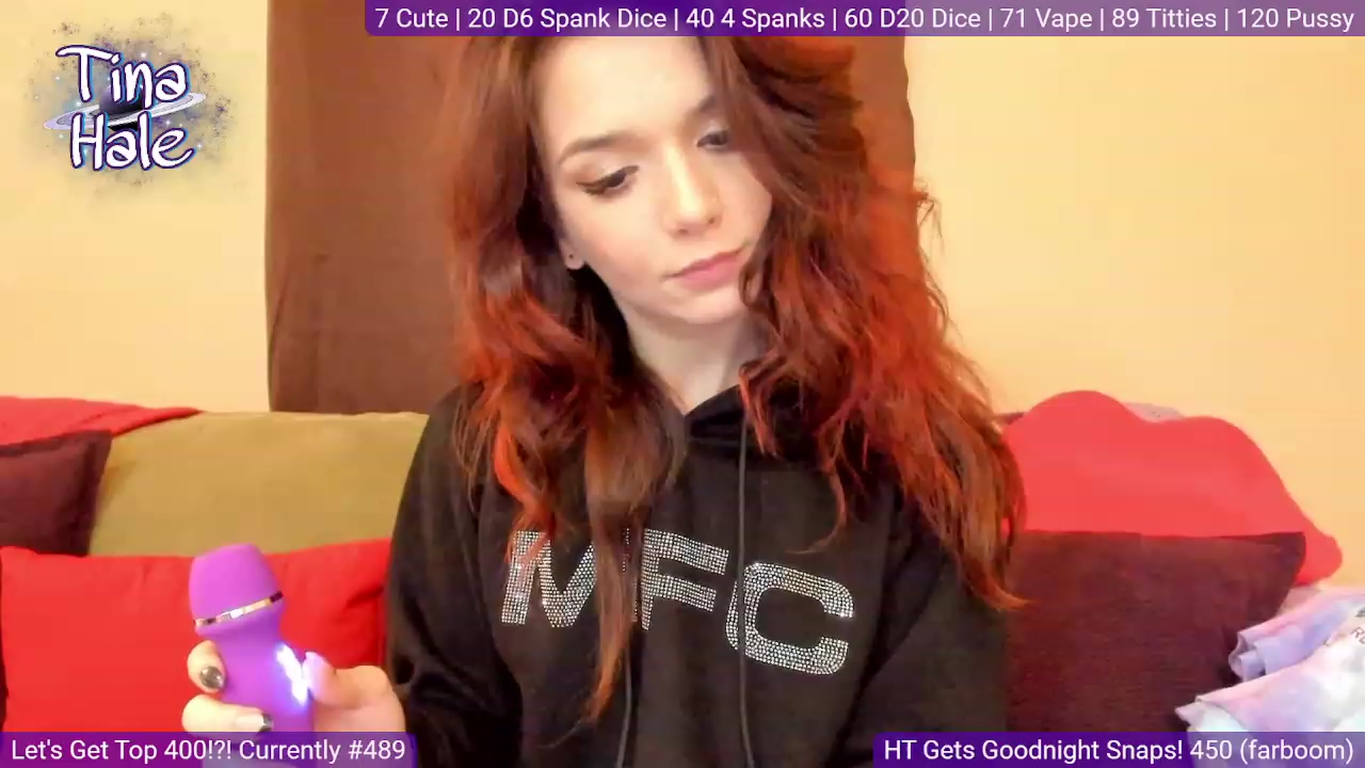Gallery image thumbnail from TinaHale's myfreecams stream on, 02/01/2024, 07:54 image 1 of 20