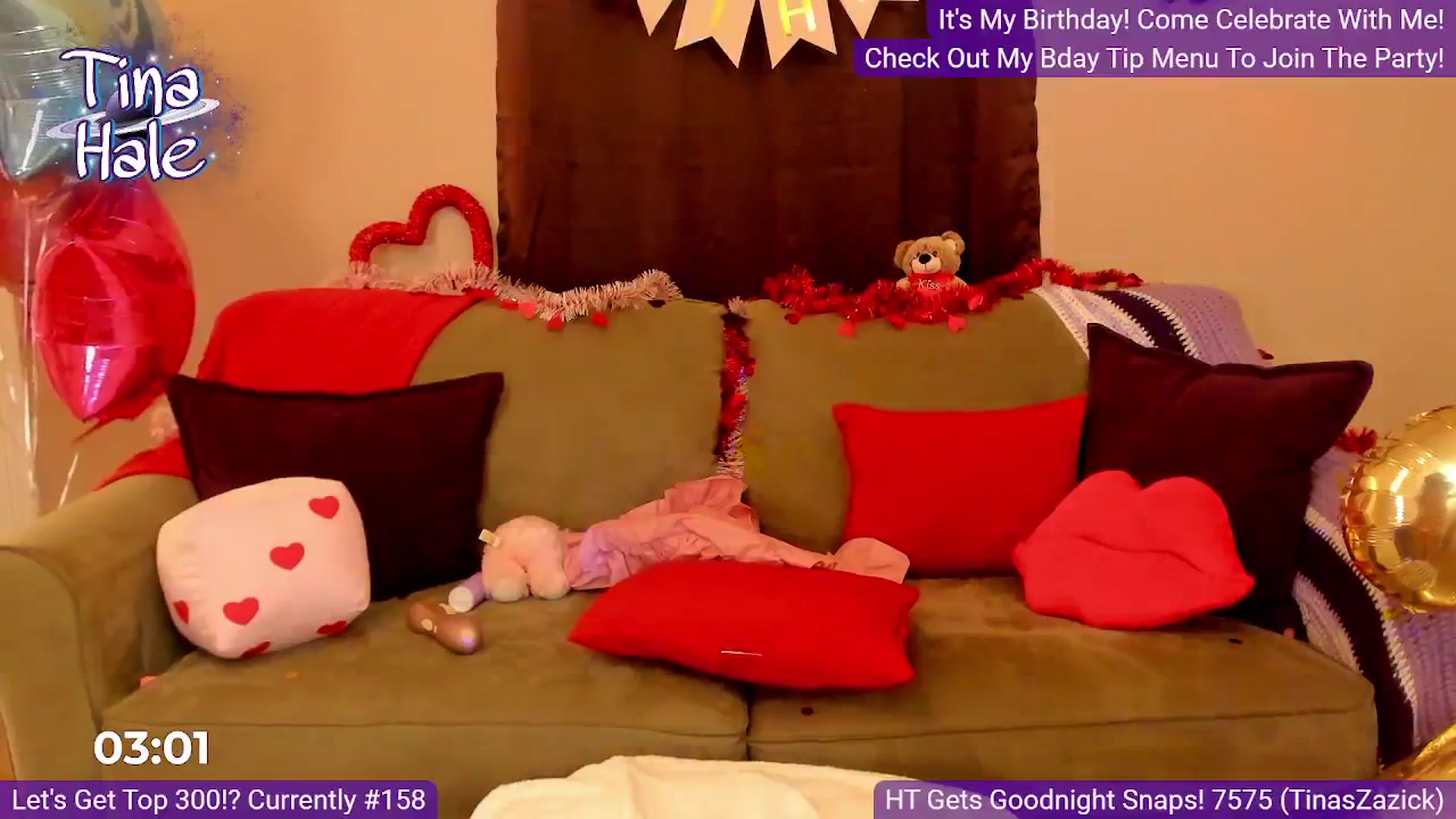 Gallery image thumbnail from TinaHale's myfreecams stream on, 02/04/2024, 10:00 image 17 of 20