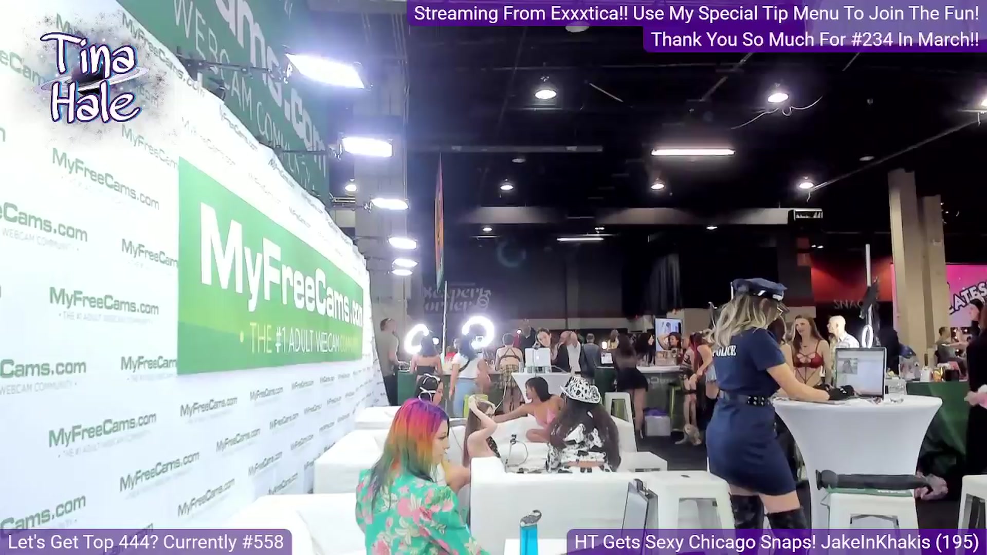 Gallery image thumbnail from TinaHale's myfreecams stream on, 04/14/2024, 03:05 image 2 of 20