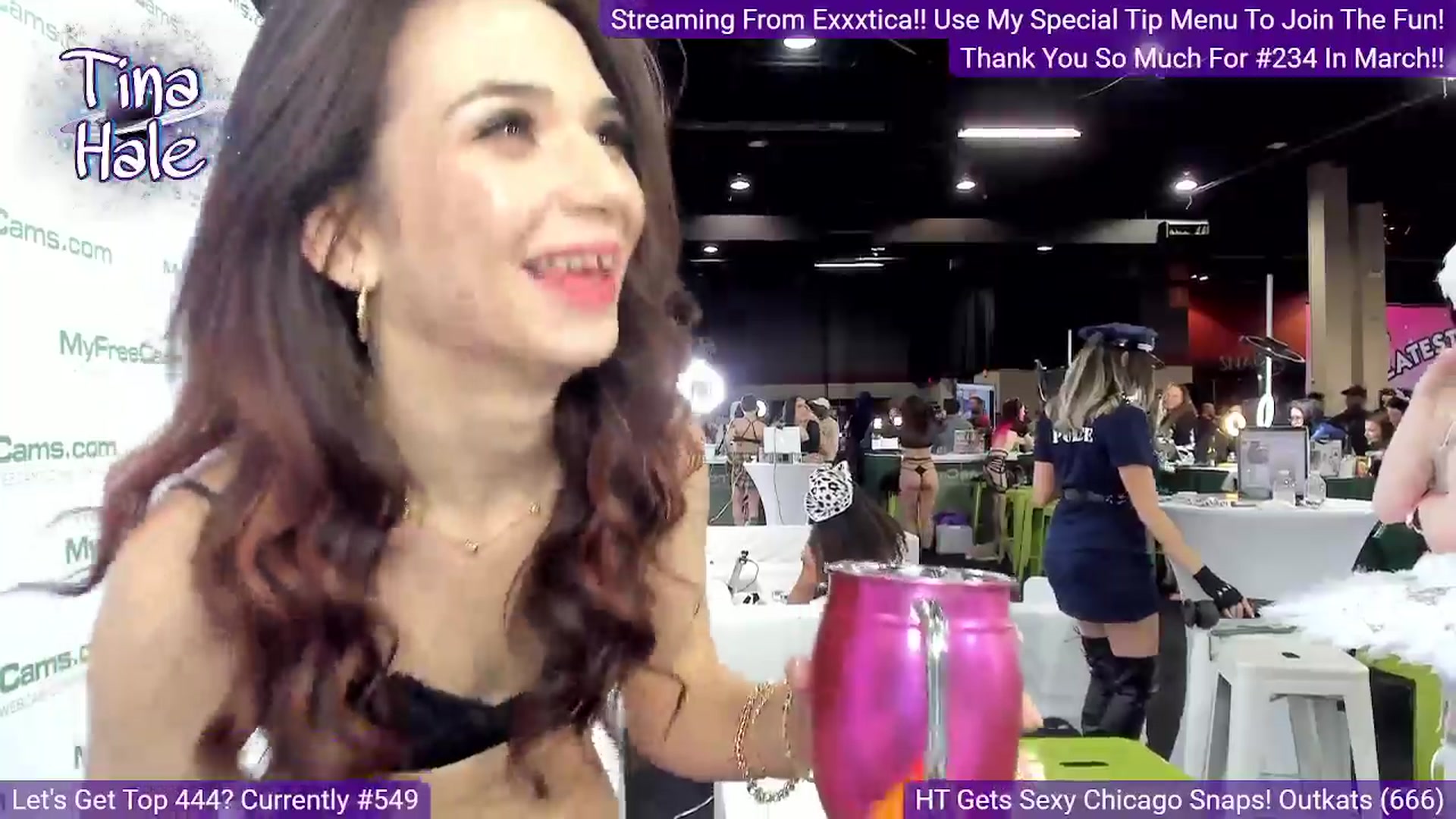Gallery image thumbnail from TinaHale's myfreecams stream on, 04/14/2024, 03:05 image 9 of 20
