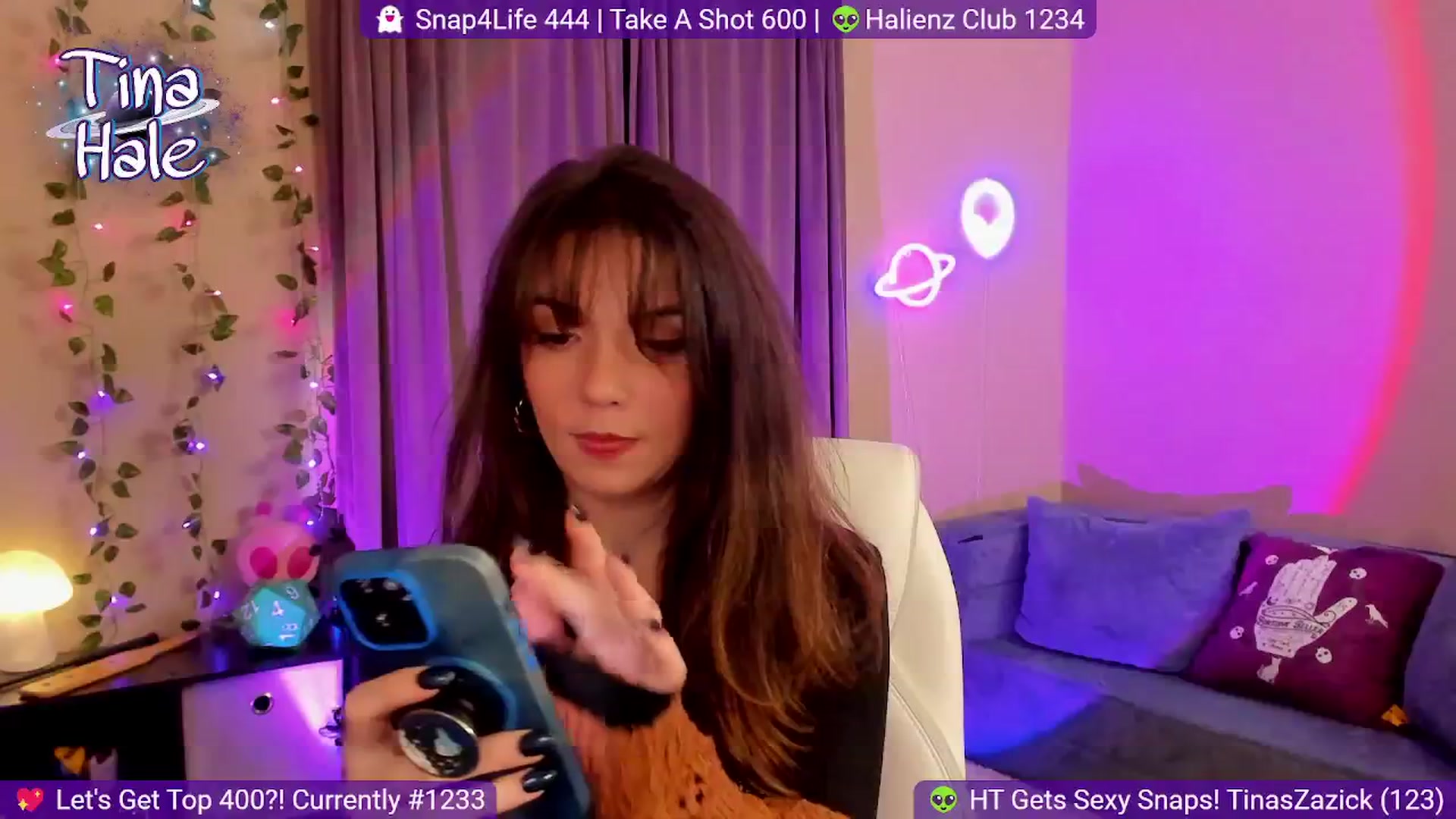 Gallery image thumbnail from TinaHale's myfreecams stream on, 12/02/2024, 05:05 image 14 of 20