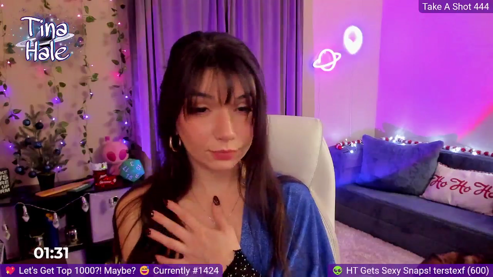 Gallery image thumbnail from TinaHale's myfreecams stream on, 12/30/2024, 07:45 image 9 of 20