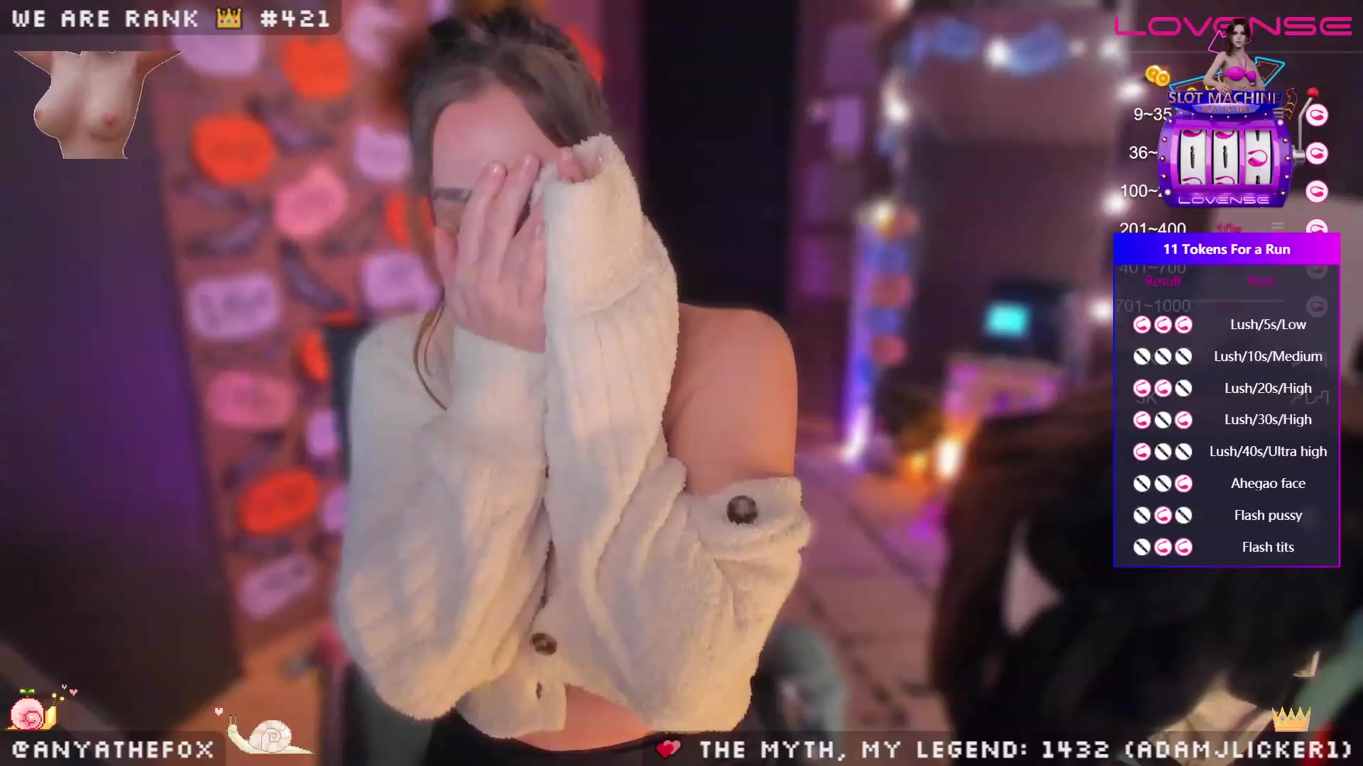 Gallery image thumbnail from Titcoin's myfreecams stream on, 11/21/2022, 08:41 image 8 of 20