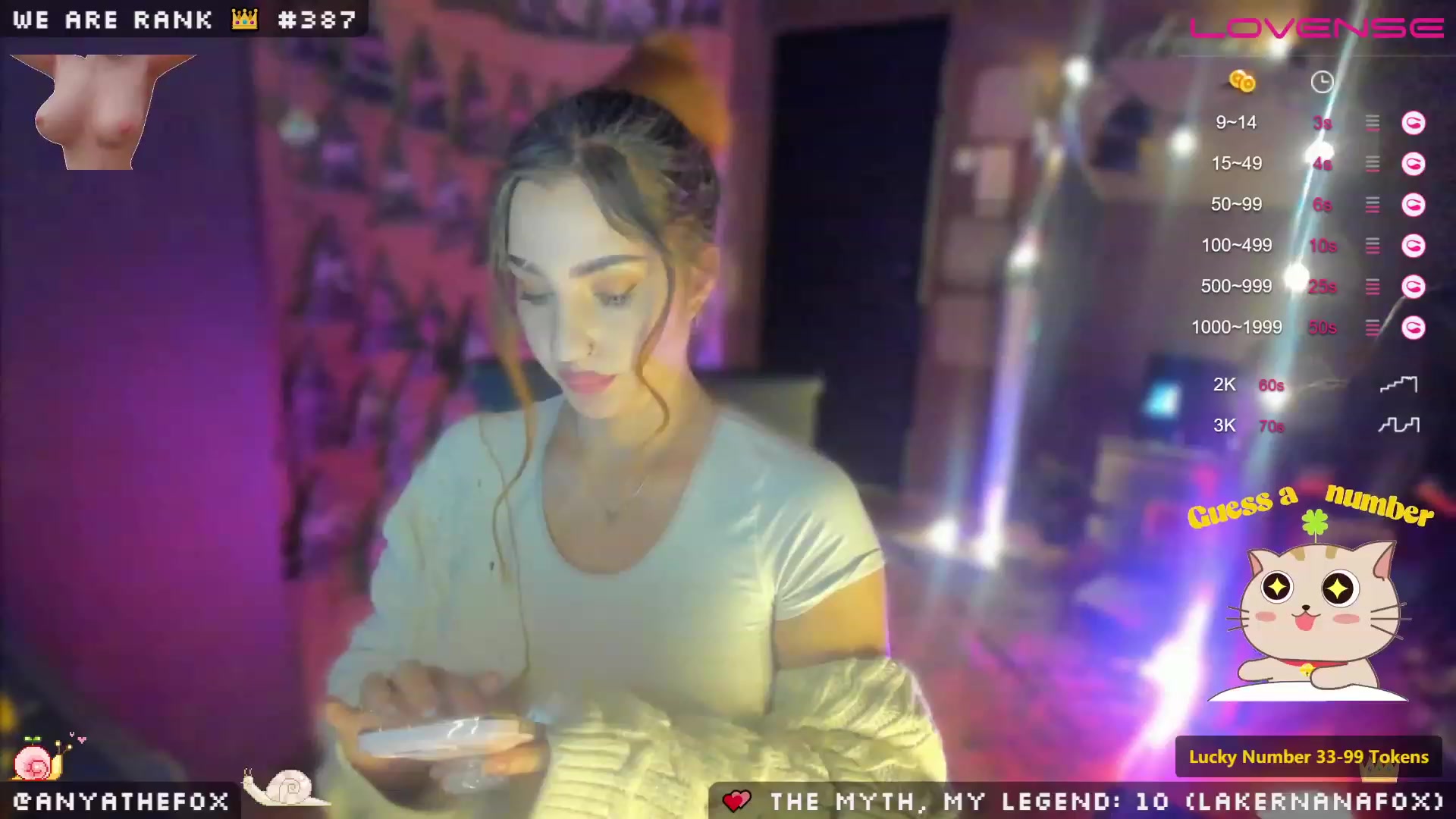 Gallery image thumbnail from Titcoin's myfreecams stream on, 01/09/2023, 07:53 image 1 of 20