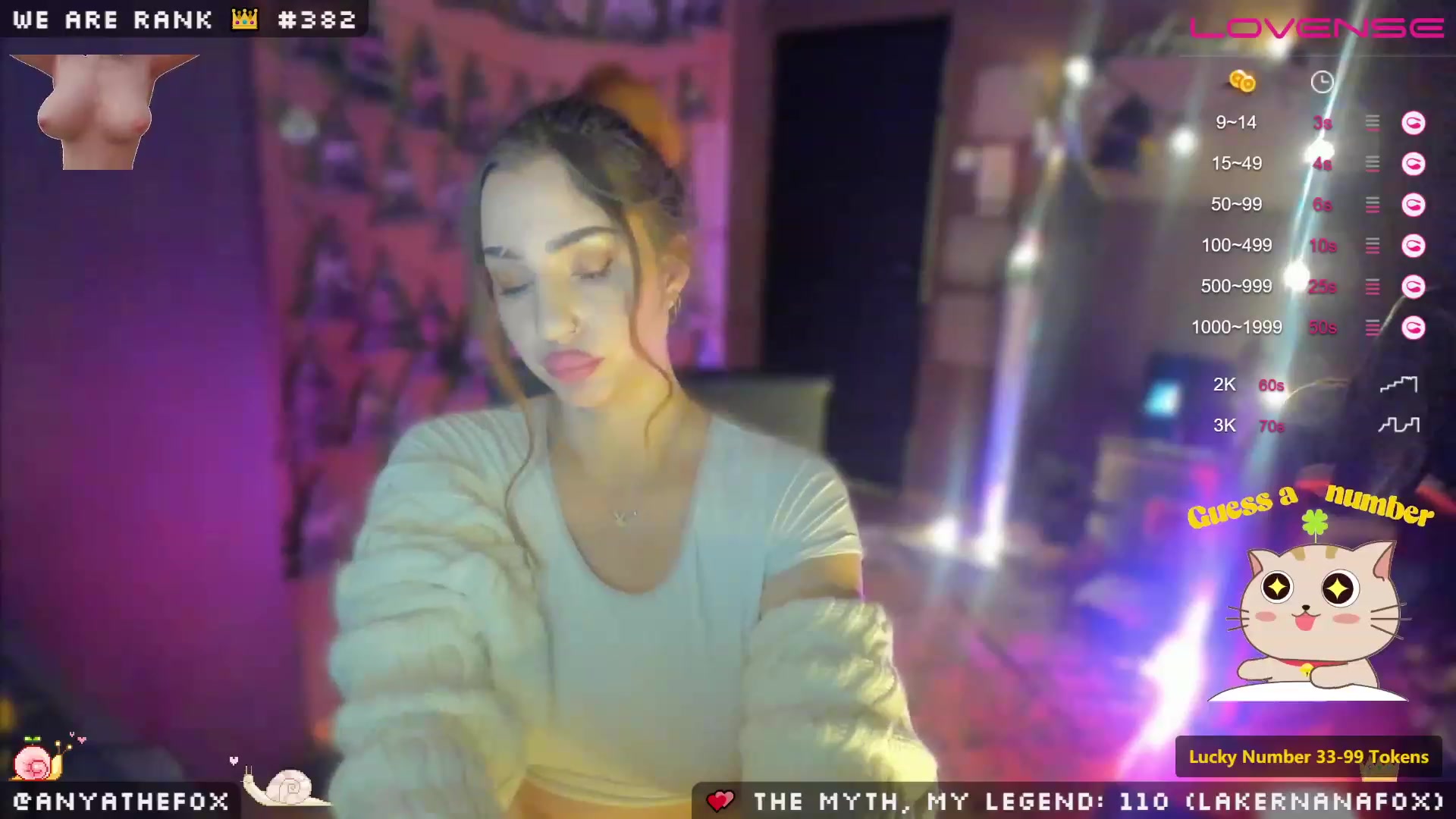 Gallery image thumbnail from Titcoin's myfreecams stream on, 01/09/2023, 07:53 image 16 of 20