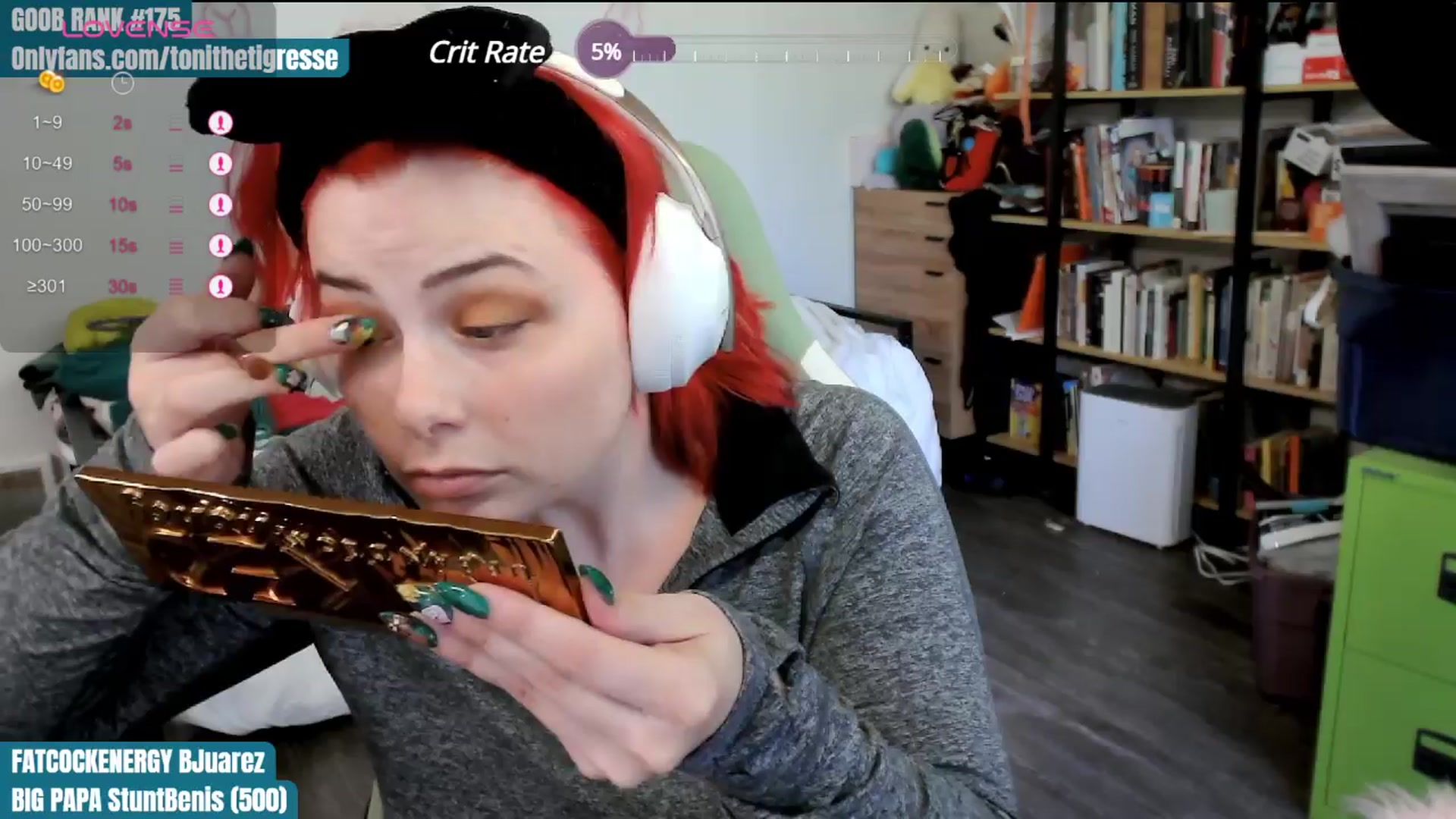 Gallery image thumbnail from ToniTigresse's myfreecams stream on, 04/14/2024, 01:04 image 2 of 20